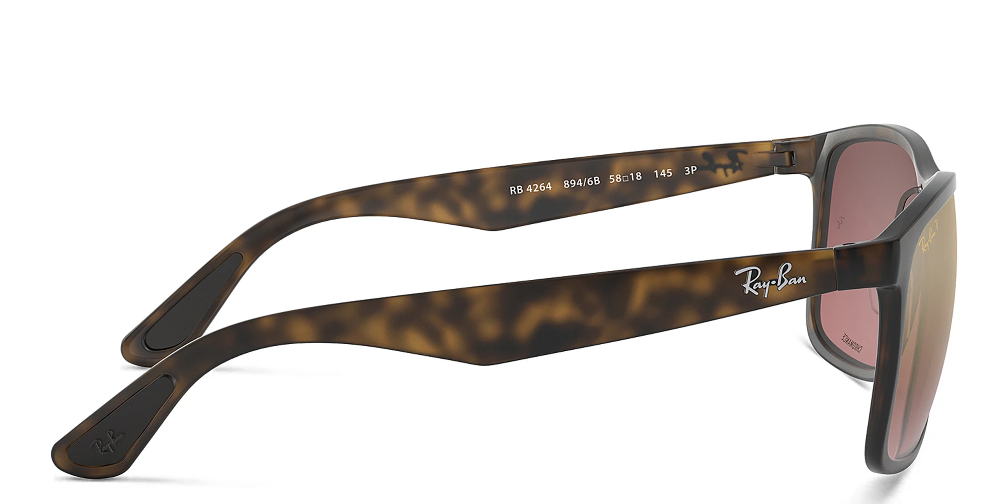 Shop Ray-Ban Square Sunglasses in Havana online.