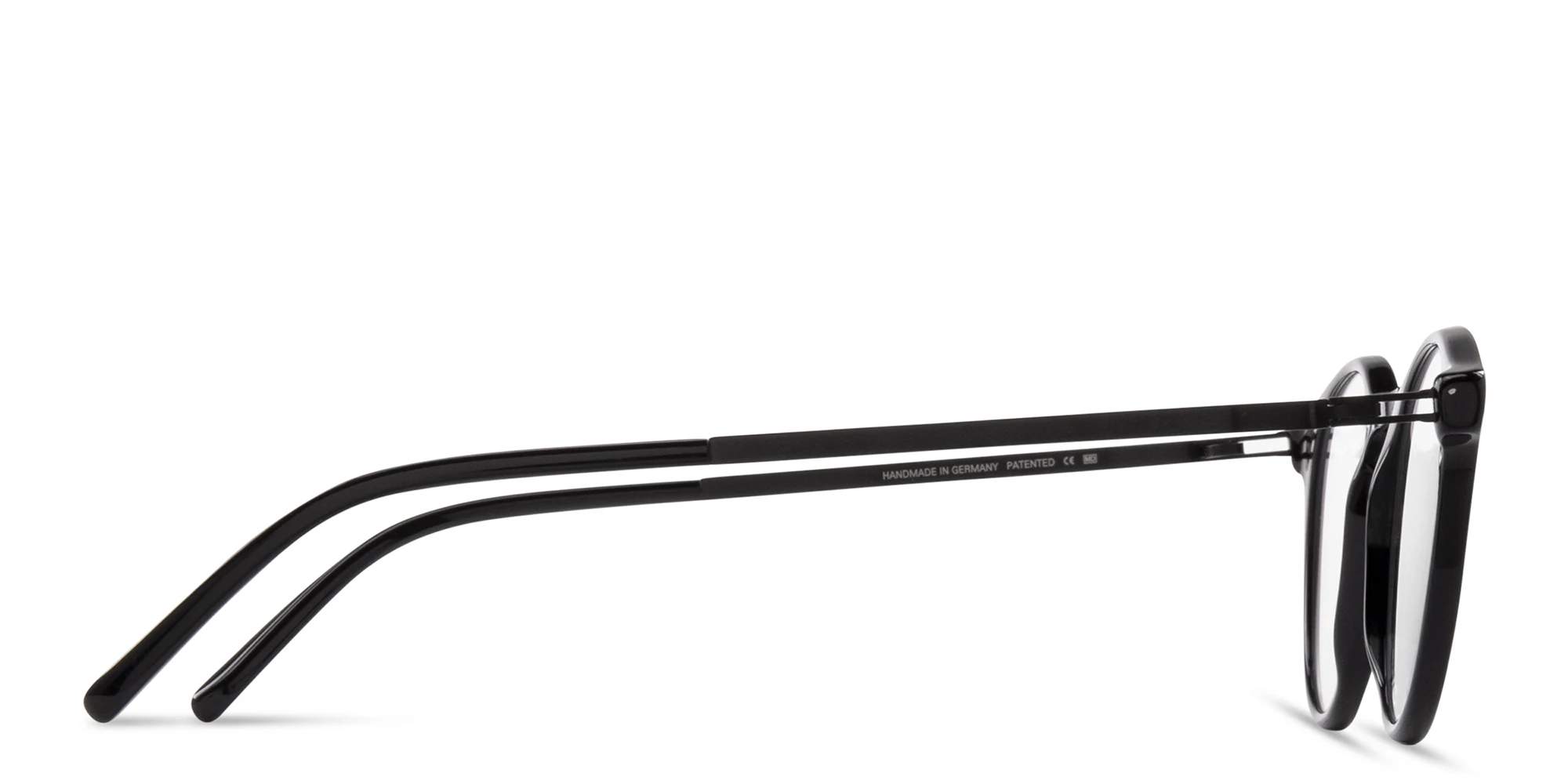 Shop MYKITA Round Eyeglasses in Black online.