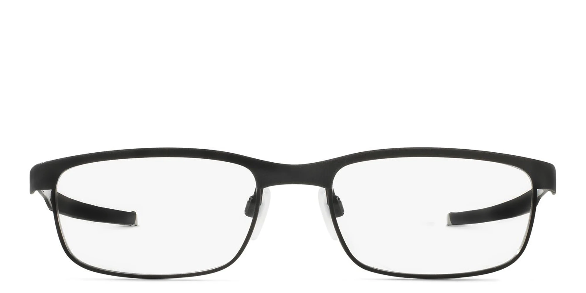 Shop Oakley Steel Plate™ Rectangle Eyeglasses in Powder Coal online.