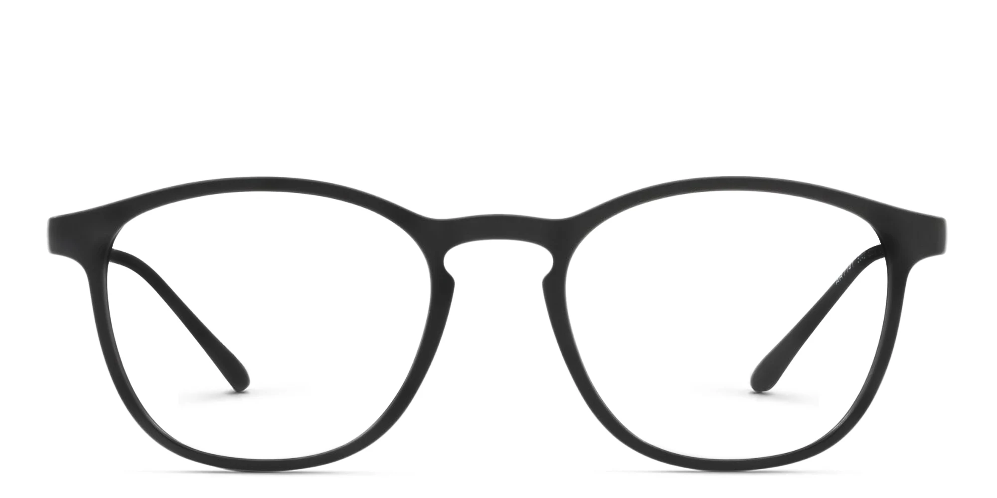 تسوق نظارة طبية دائرية جورجو أرماني بلون Matte Black أونلاين.