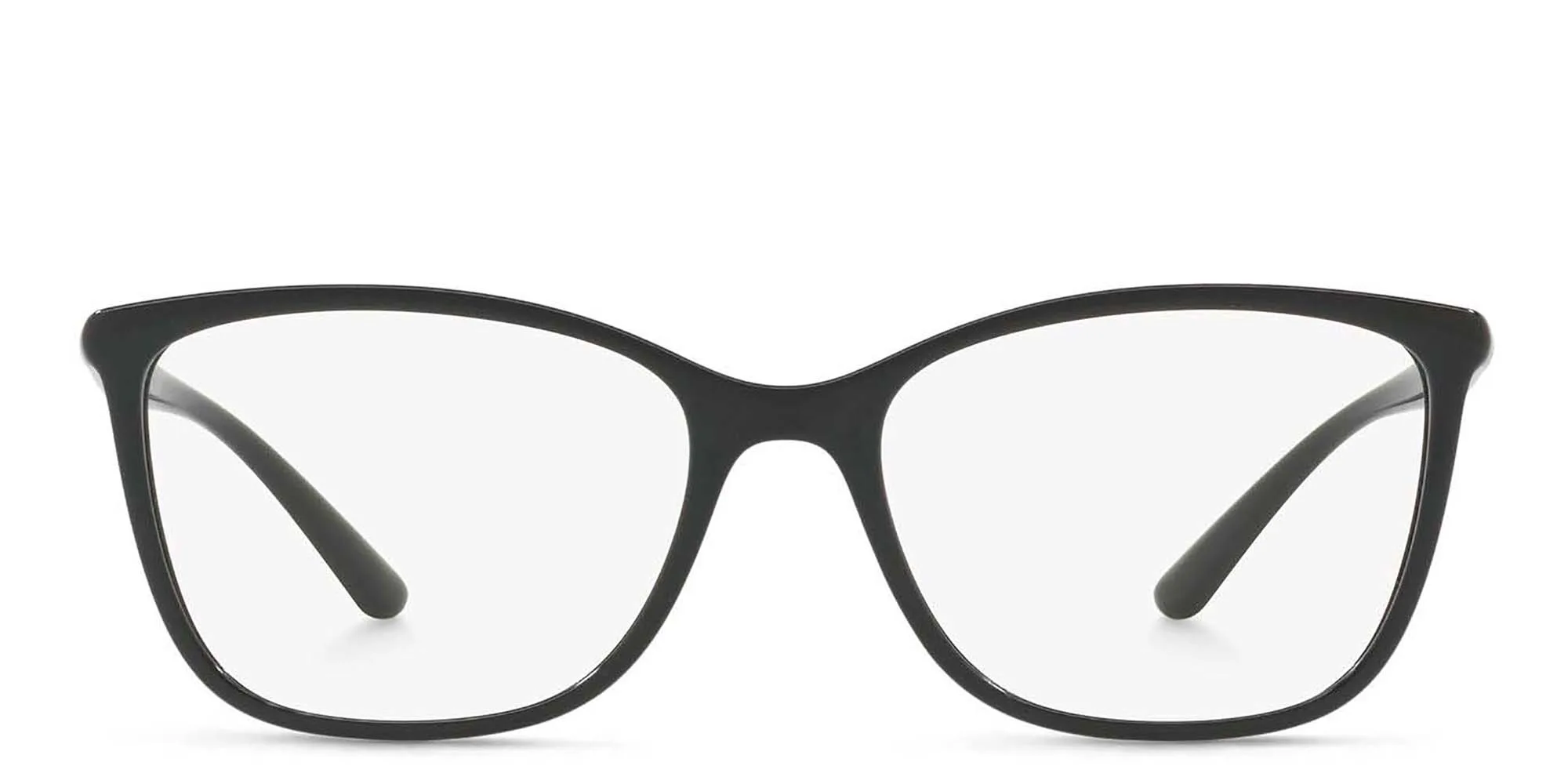 Shop Dolce & Gabbana Rectangle Eyeglasses in Black online.