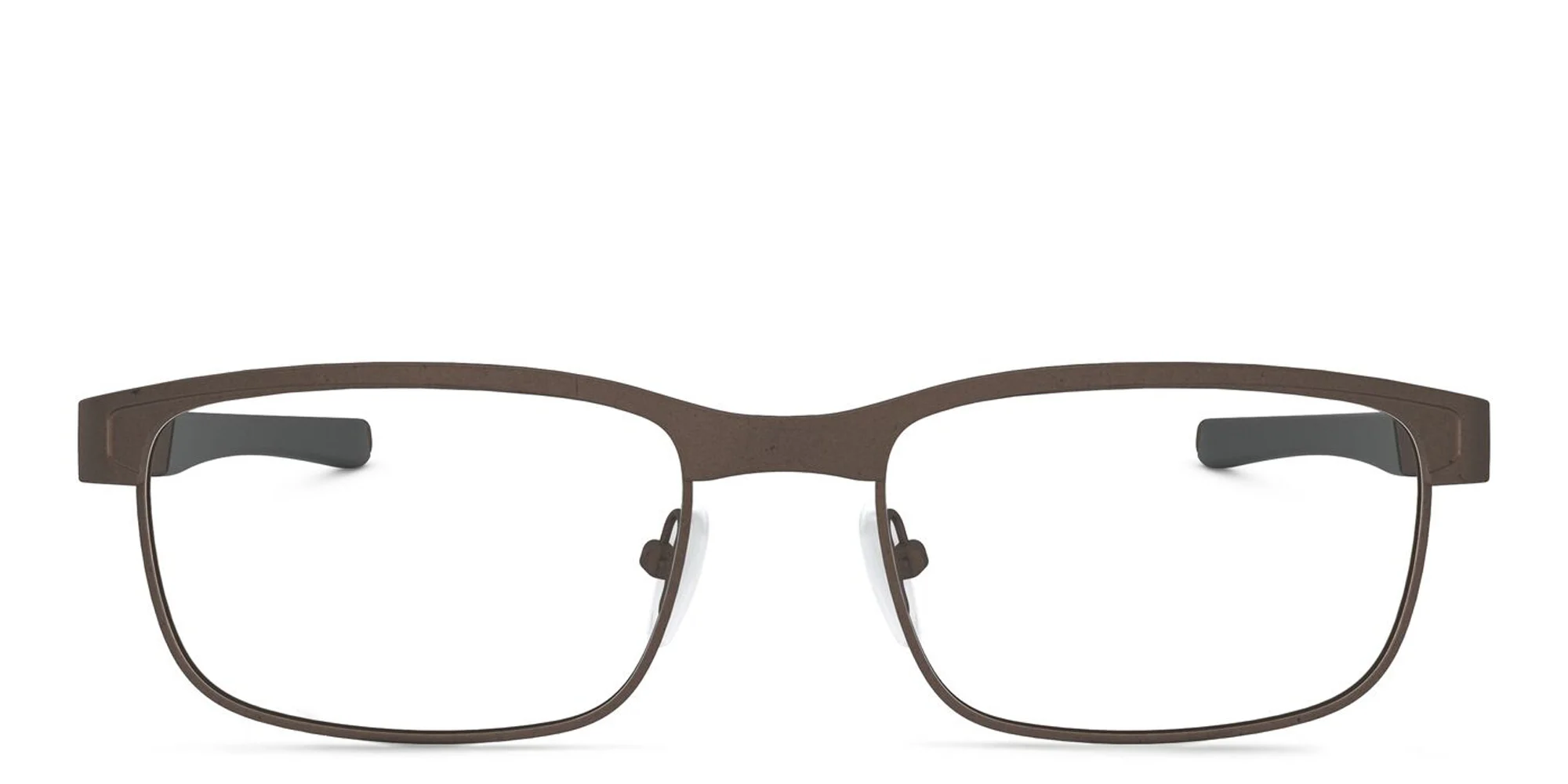Shop Oakley Surface Plate™ Rectangle Eyeglasses in Pewter online.