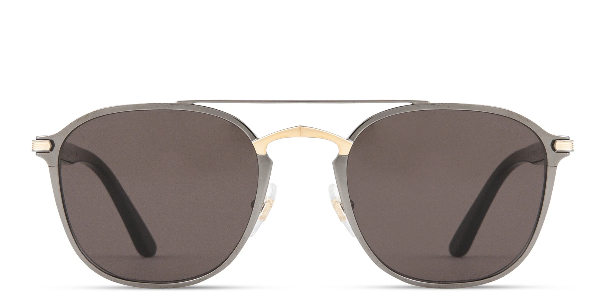 Shop Cartier Signature 'C'de Cartier Unisex Sunglasses in Grey online.