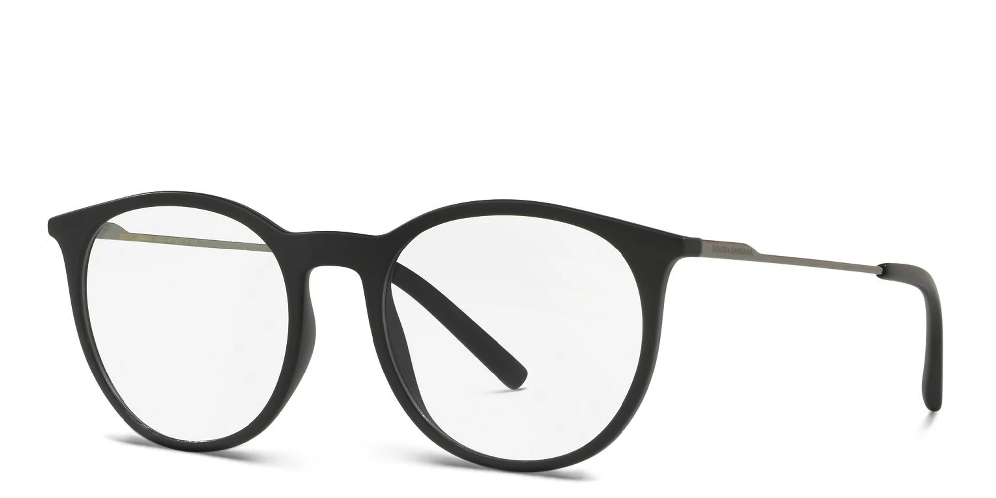 تسوق نظارة طبية بانتوس دولتشي آند غابانا بلون Matte Black أونلاين.