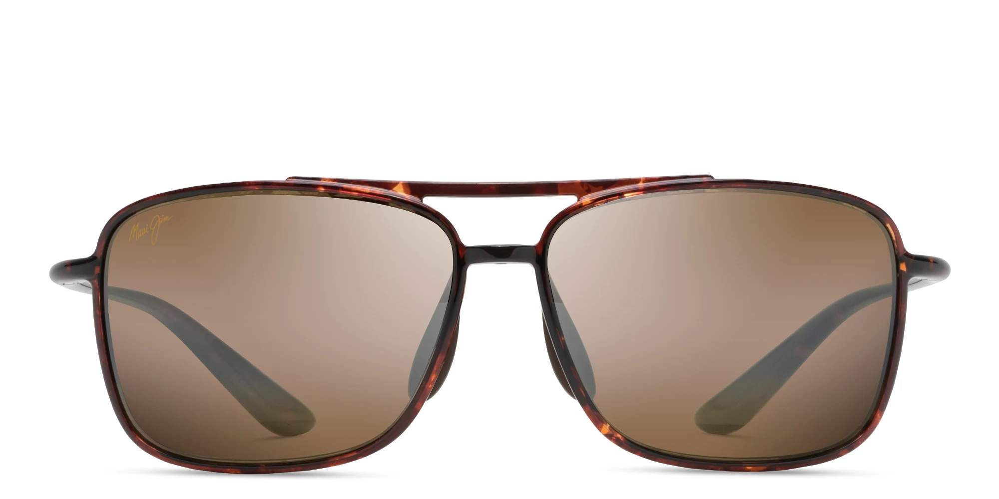 Shop Maui Jim Kaupo Gap Unisex Aviator Sunglasses in Tortoise online.