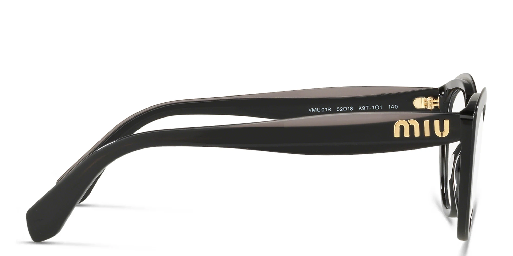 Shop MIU MIU Cat-Eye Eyeglasses in Black online.