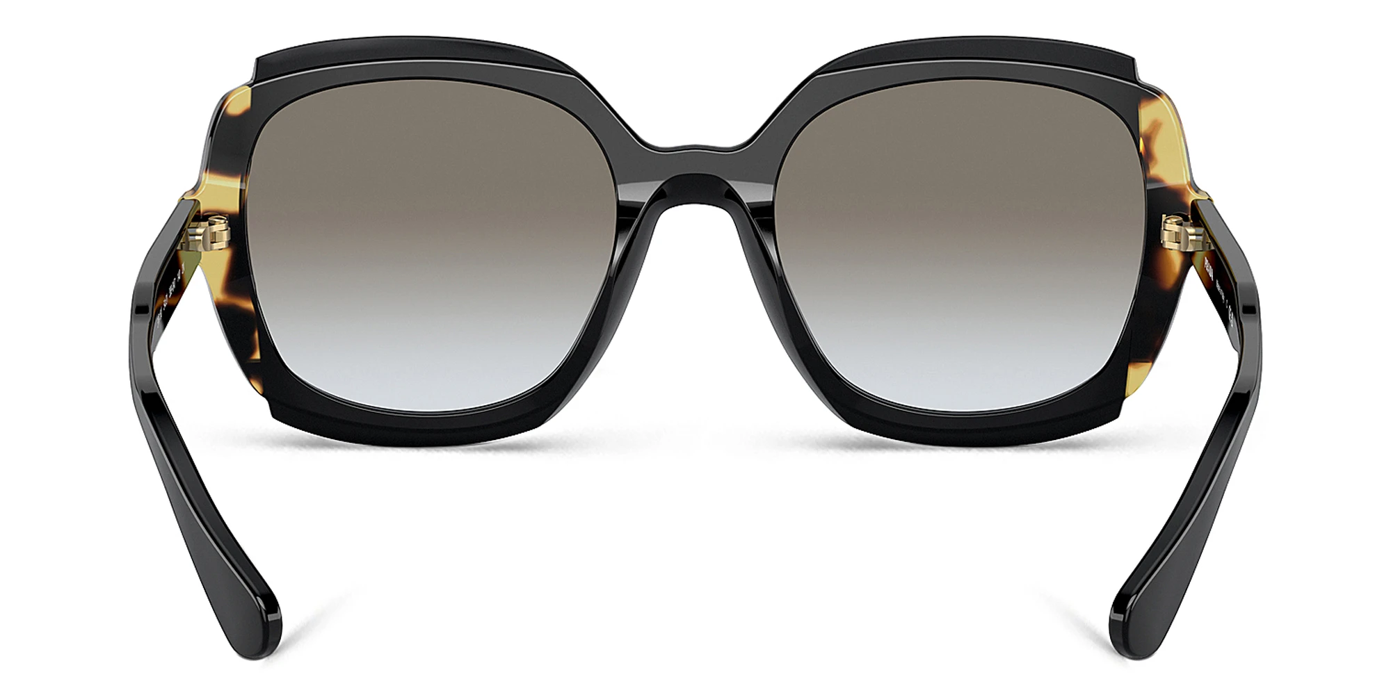 Shop PRADA Square Sunglasses in Black online.