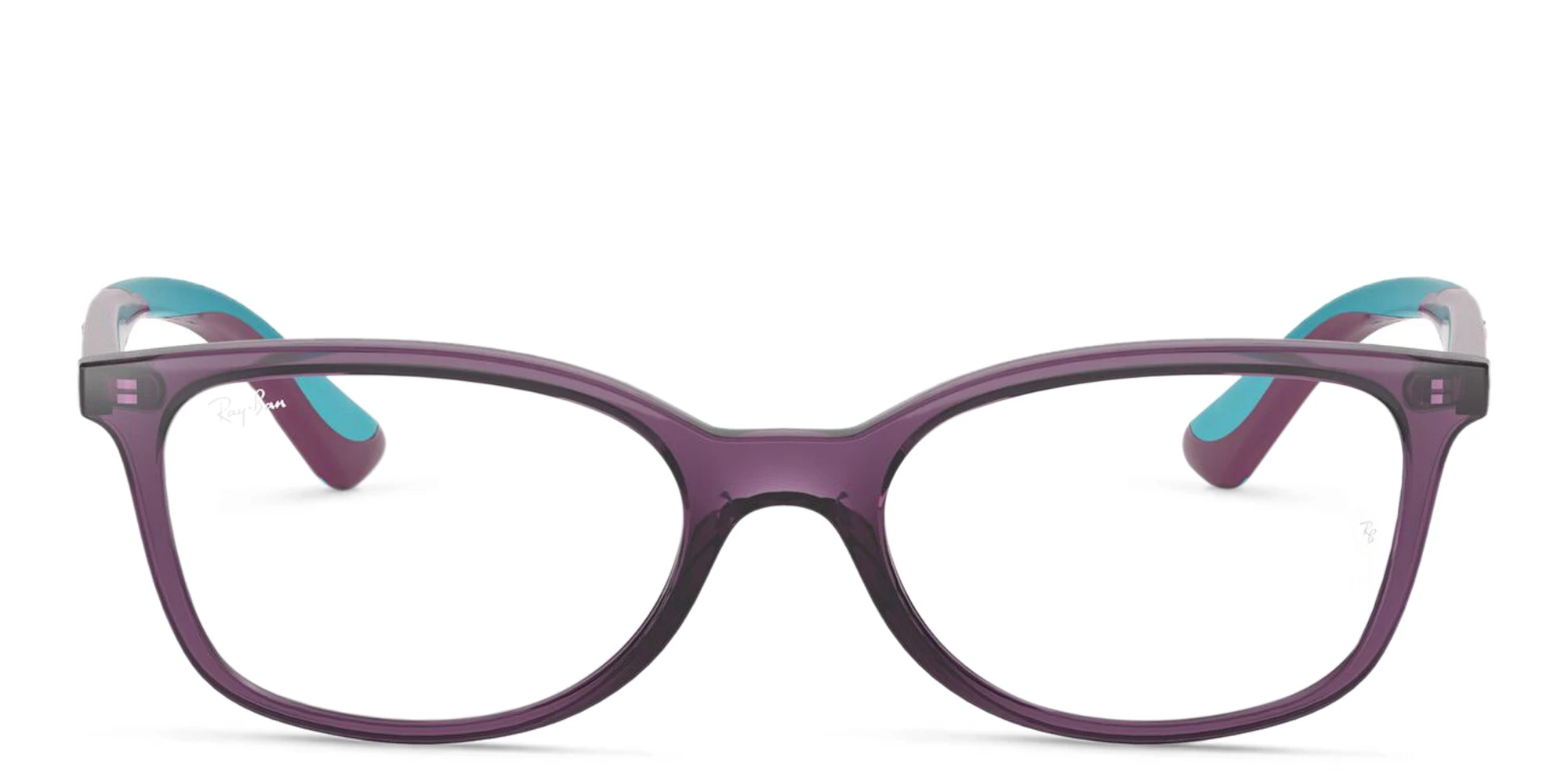 تسوق نظارات طبية فيراري بإطار مستطيل للأطفال راي بان جونيور بلون Transparent Violet أونلاين.