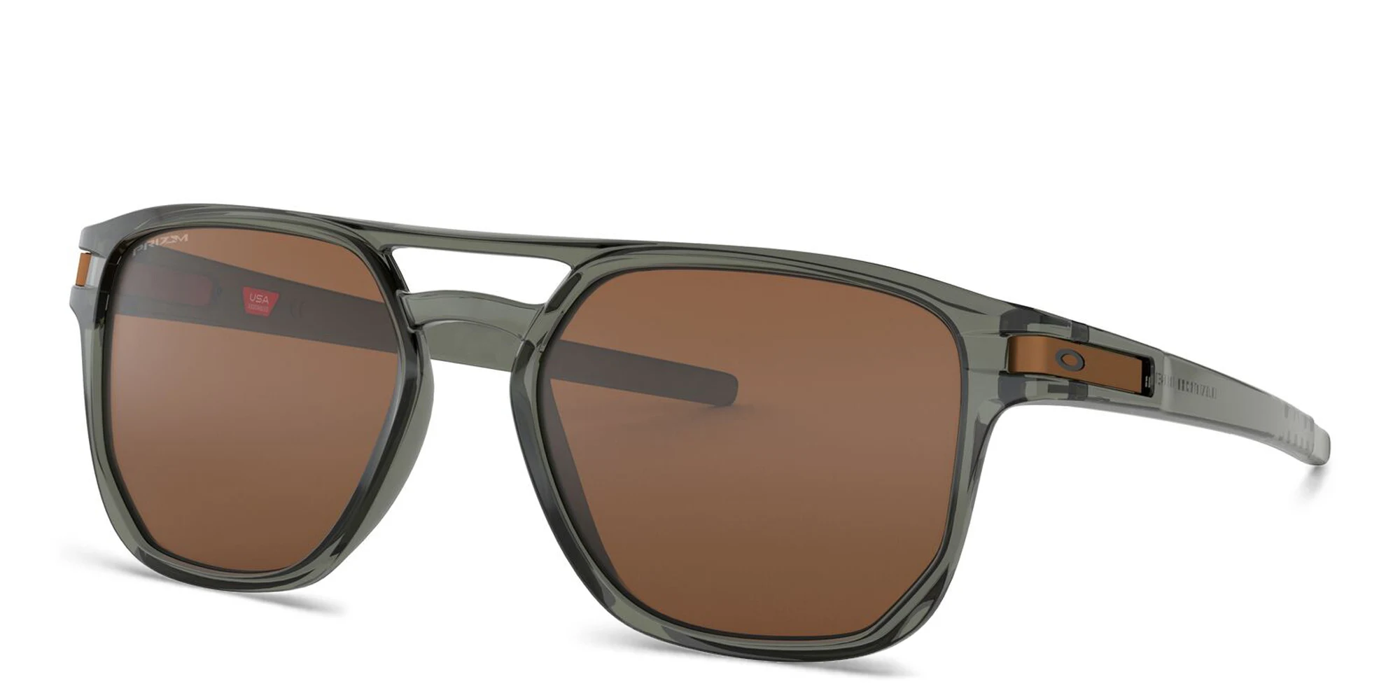 Shop Oakley Latch® Beta Square Sunglasses in Olive Ink online.