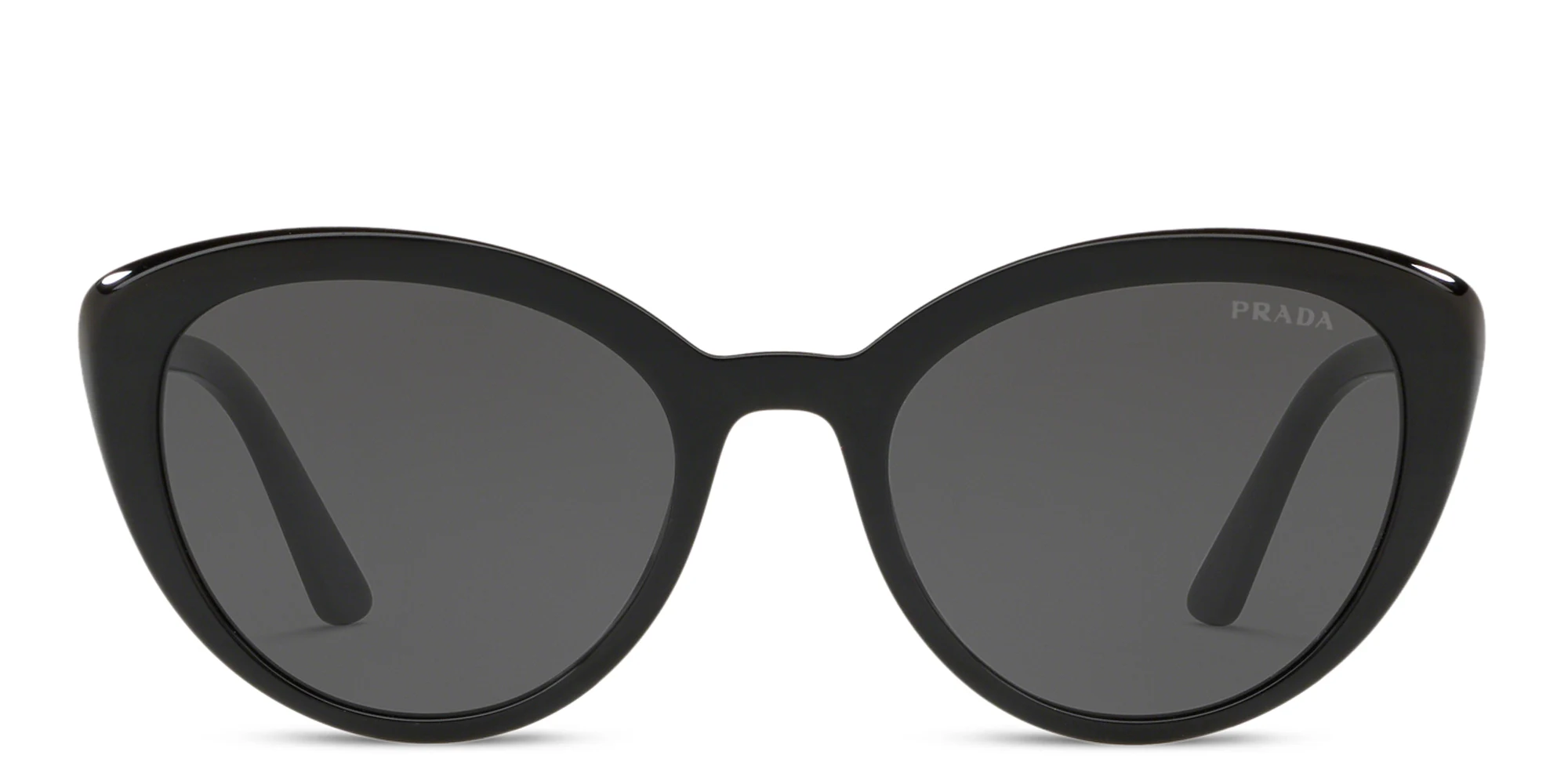 Shop PRADA Cat-Eye Sunglasses in Black online.