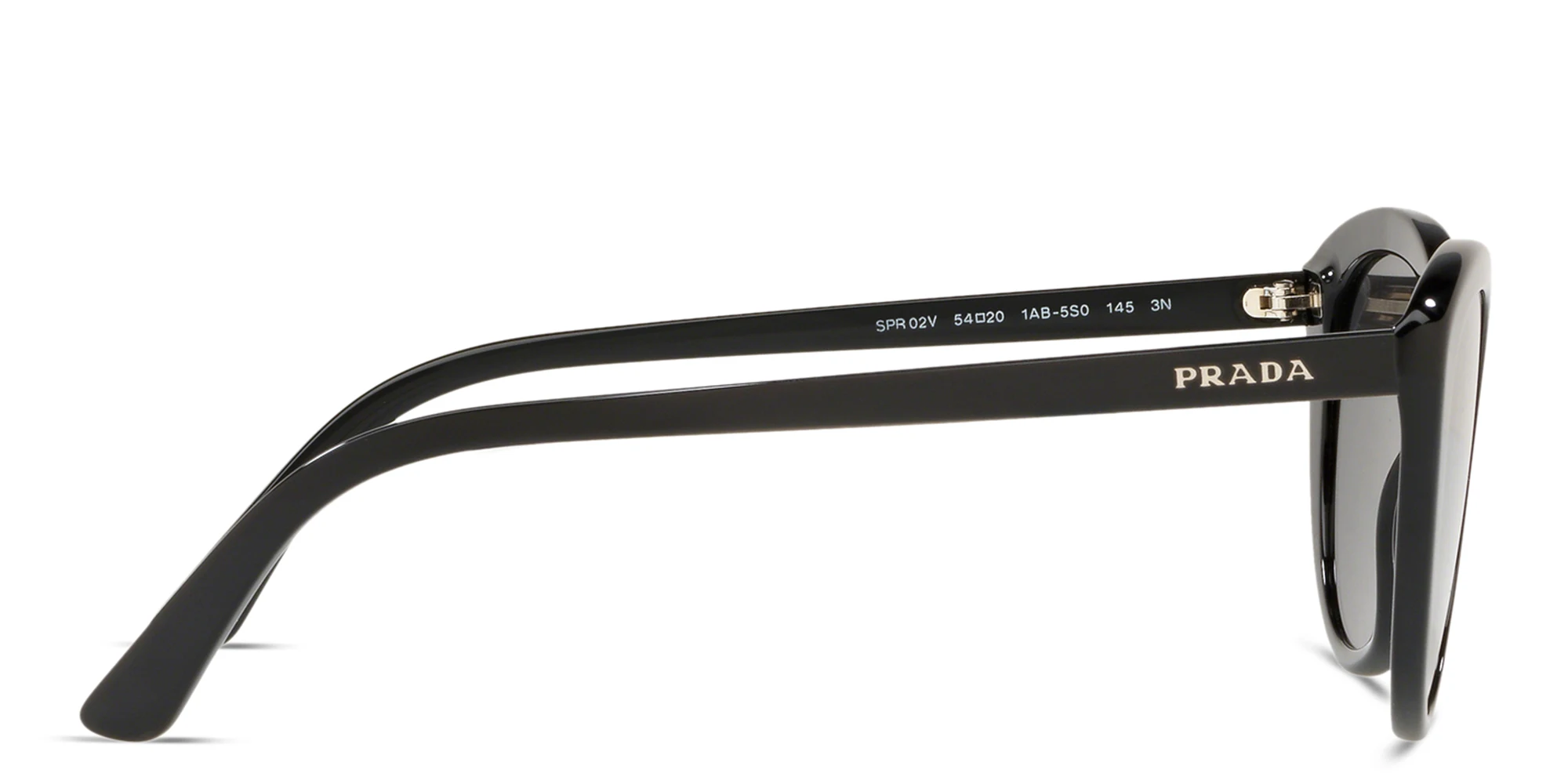 Shop PRADA Cat-Eye Sunglasses in Black online.