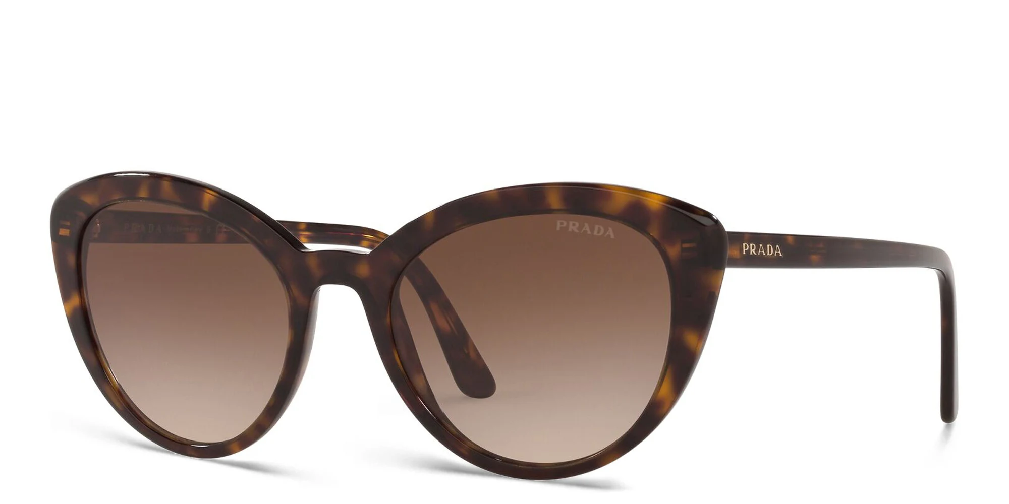 Shop PRADA Cat Eye Sunglasses in Havana online.