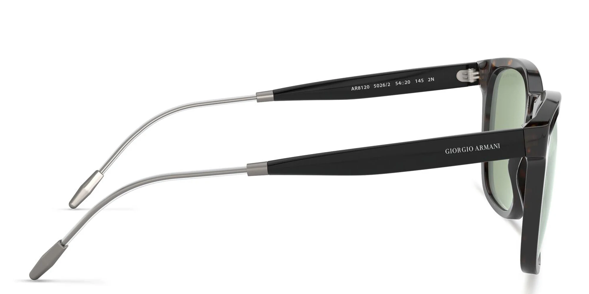 Shop GIORGIO ARMANI Square Sunglasses in Havana online.