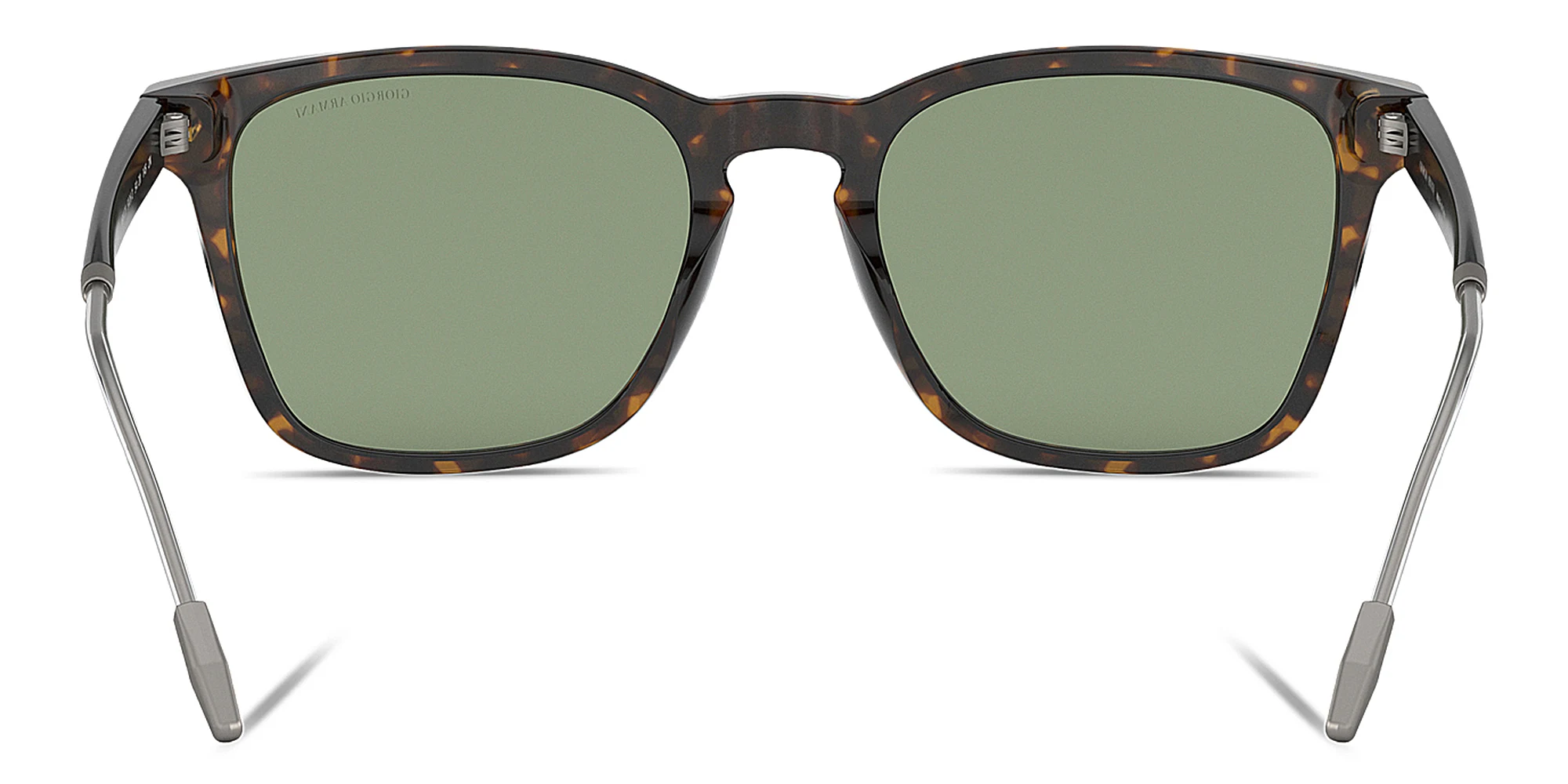 Shop GIORGIO ARMANI Square Sunglasses in Havana online.