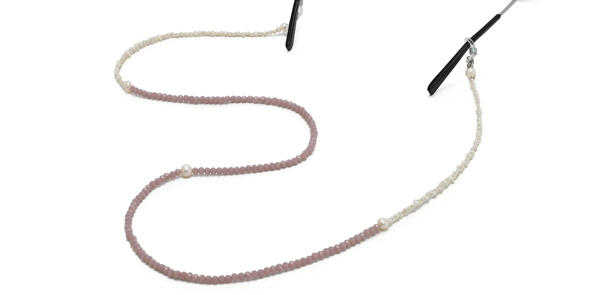 Shop The RICCI DISTRICT Natural Pearls & Crystals Glasses Chain online.