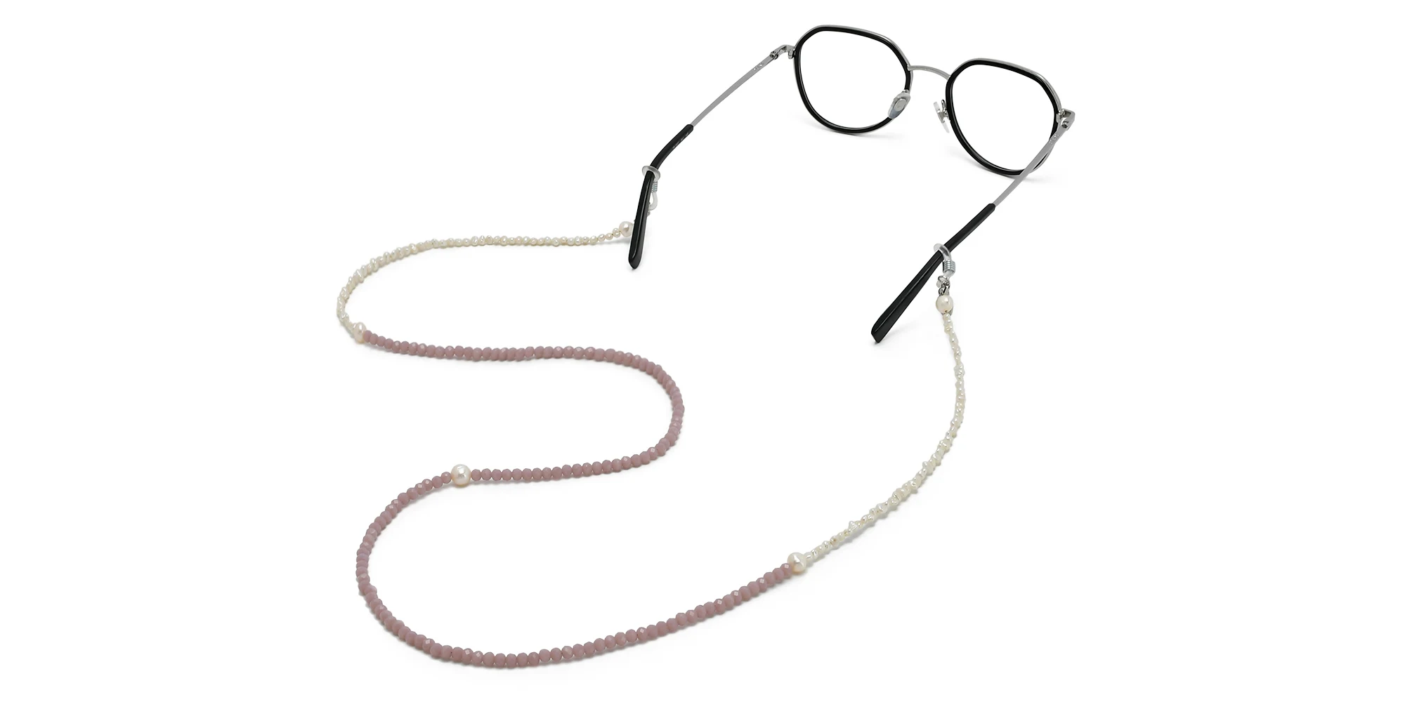 Shop The RICCI DISTRICT Natural Pearls & Crystals Glasses Chain online.