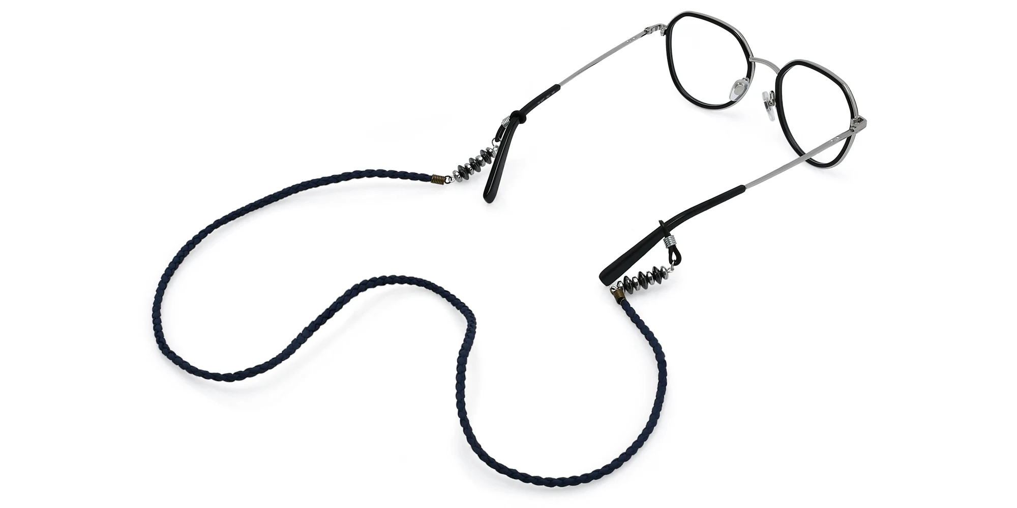 Shop The RICCI DISTRICT Braided Rope Glasses Chain online.