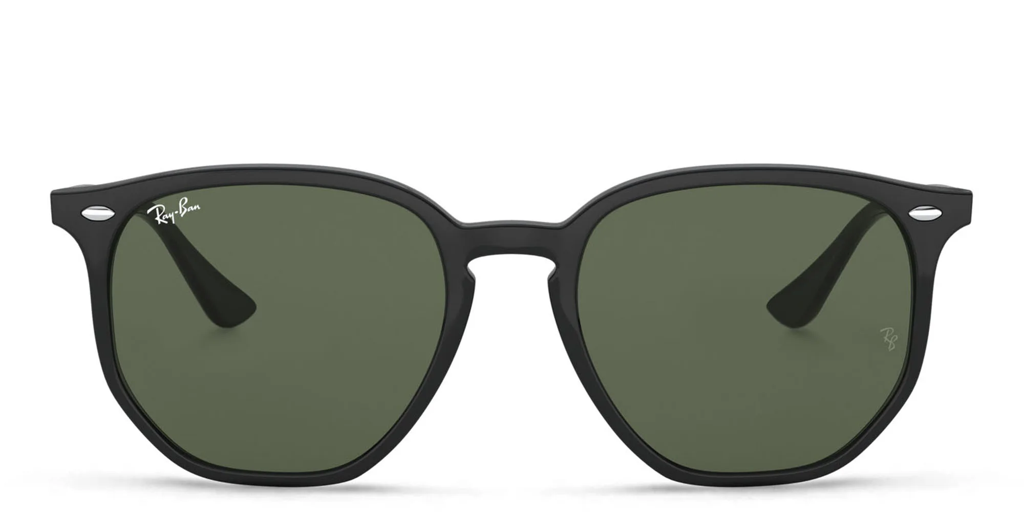 Shop Ray-Ban Unisex Irregular Sunglasses in Black online.