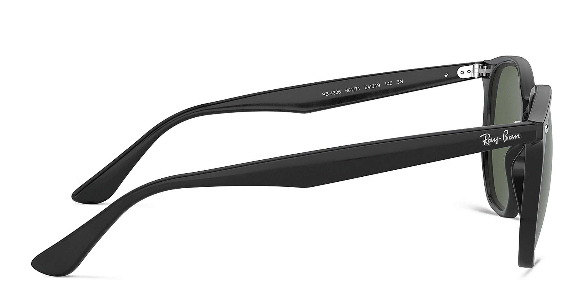 Shop Ray-Ban Unisex Irregular Sunglasses in Black online.