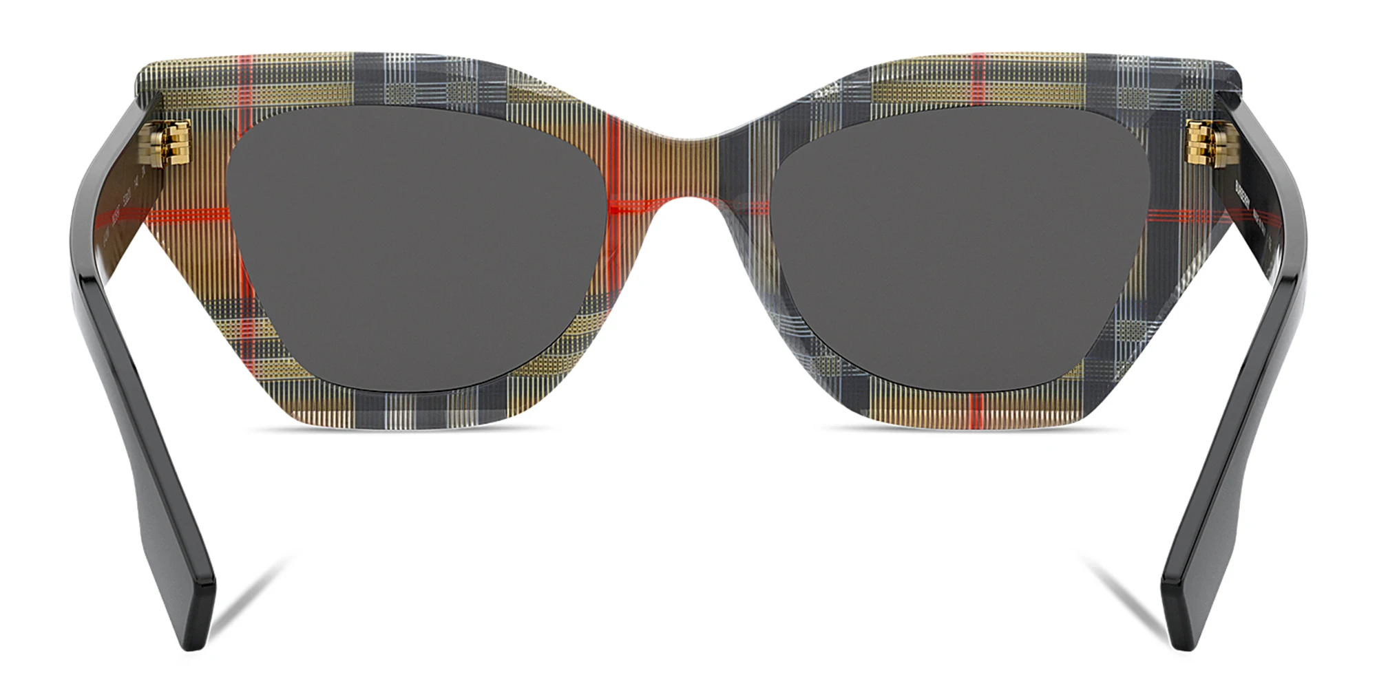 Shop BURBERRY Cat Eye Sunglasses in Black online.