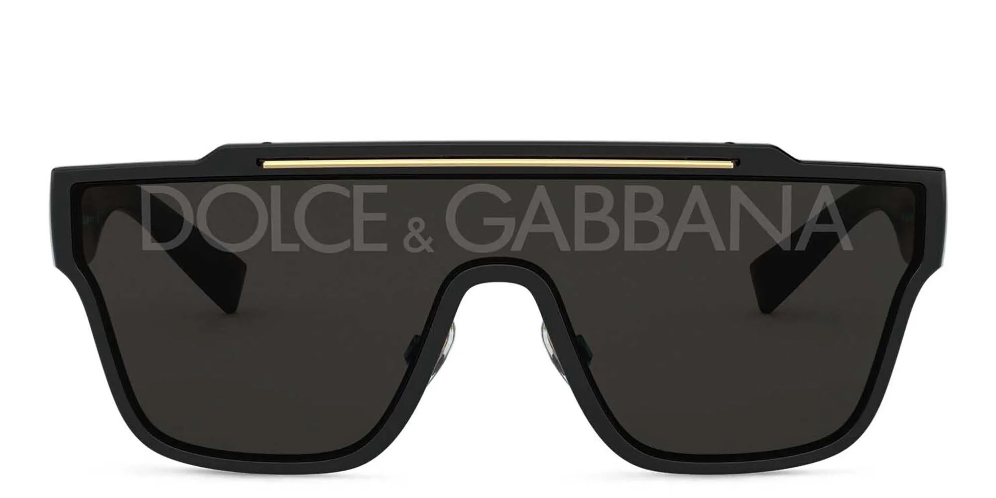 Shop Dolce & Gabbana Square Sunglasses in Black online.