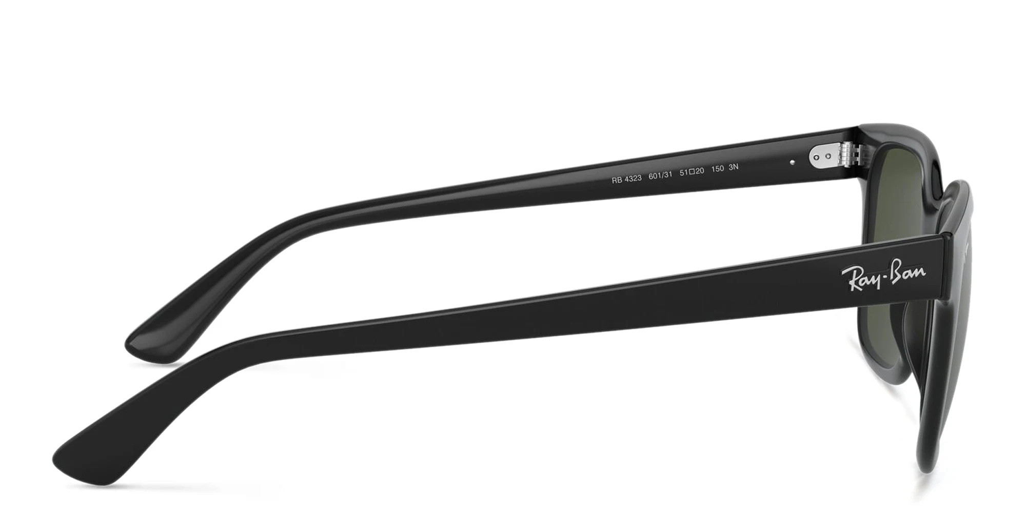 Shop Ray-Ban Unisex Square Sunglasses in Black online.