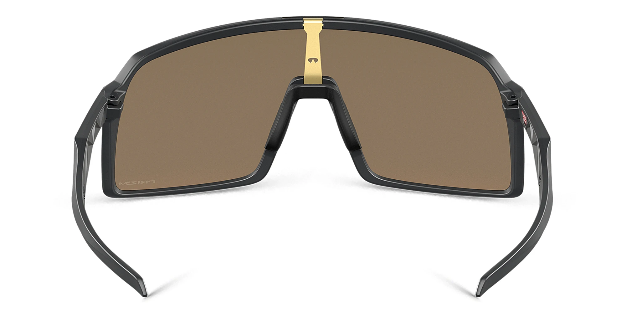 Shop Oakley Sutro Oversized Wide Mask Sunglasses in Matte Carbon online.