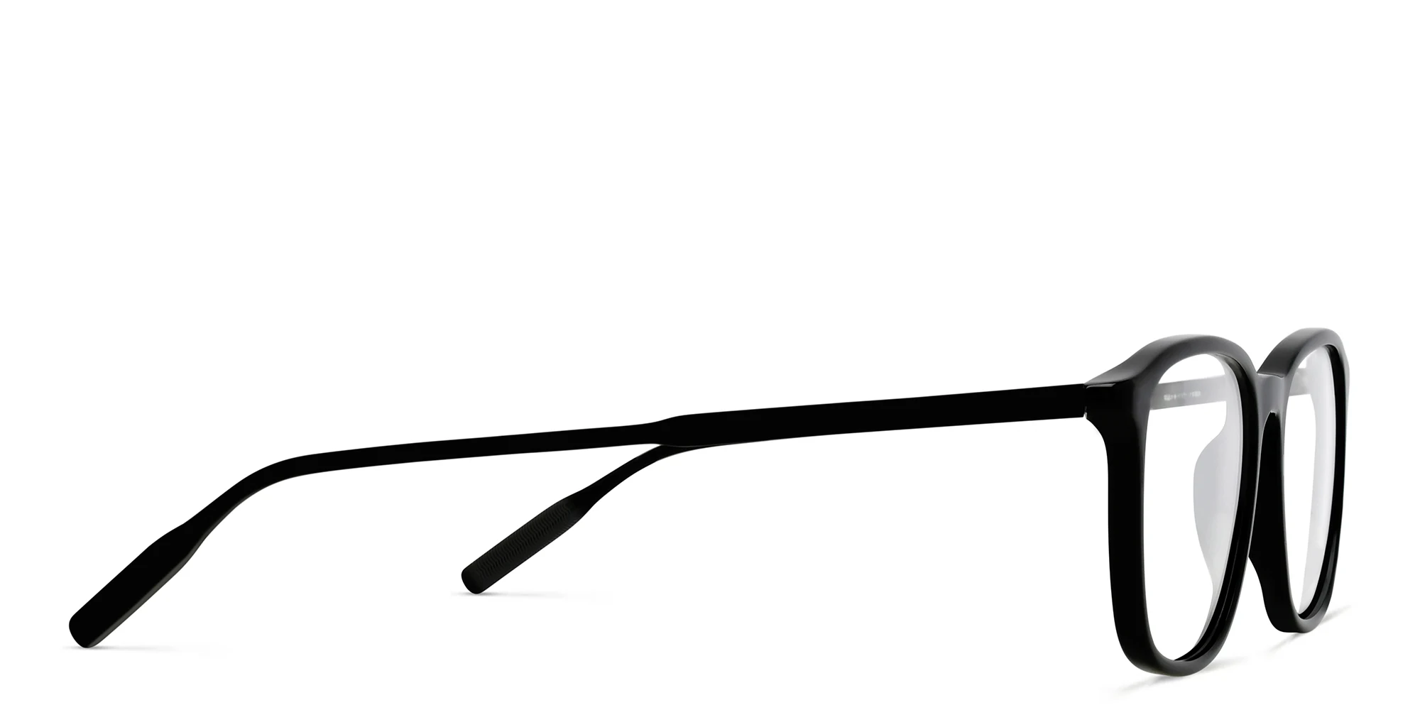 Shop MONTBLANC Square Eyeglasses in Black online.