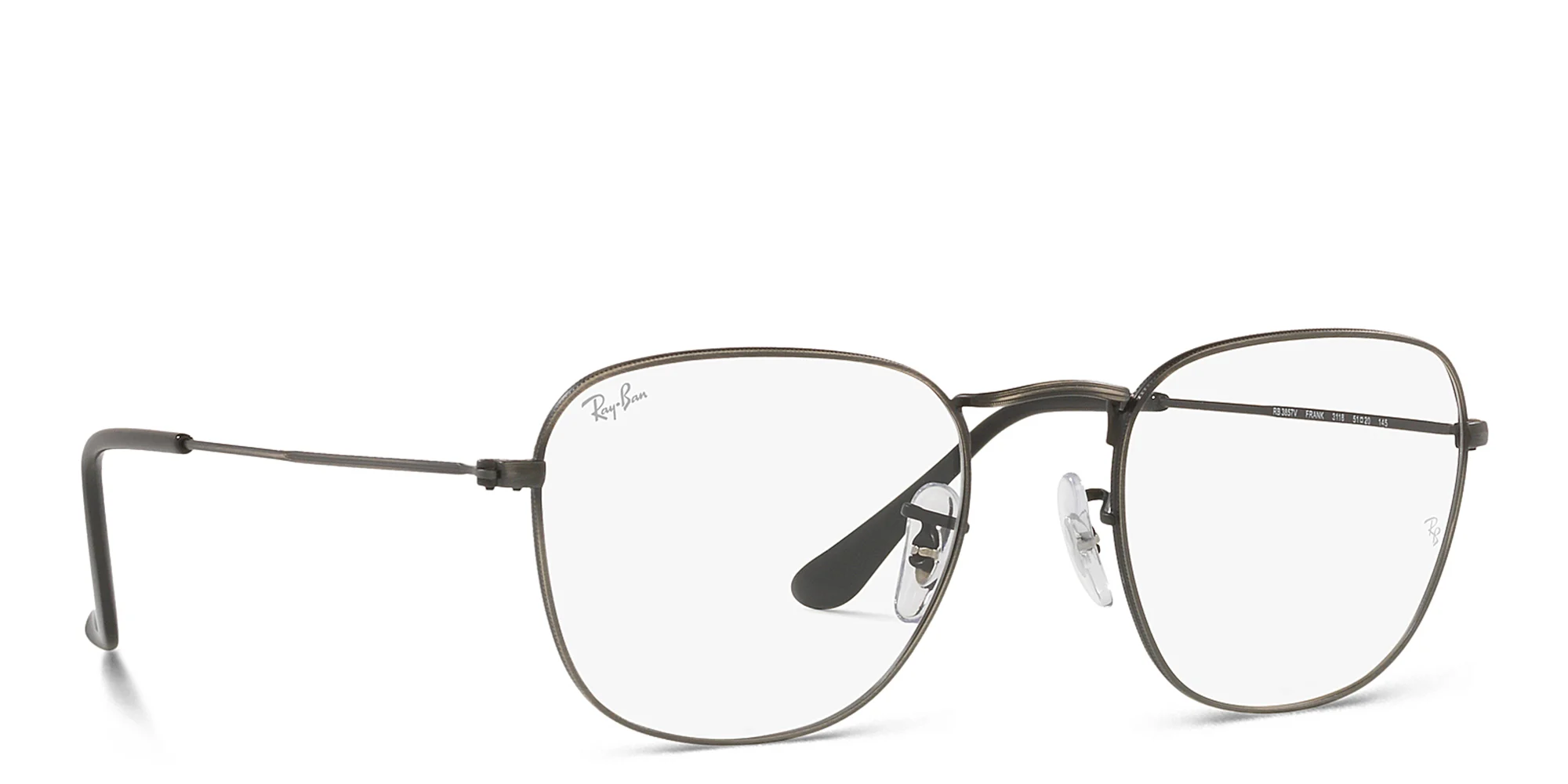 Shop Ray-Ban Square Eyeglasses in Grey online.