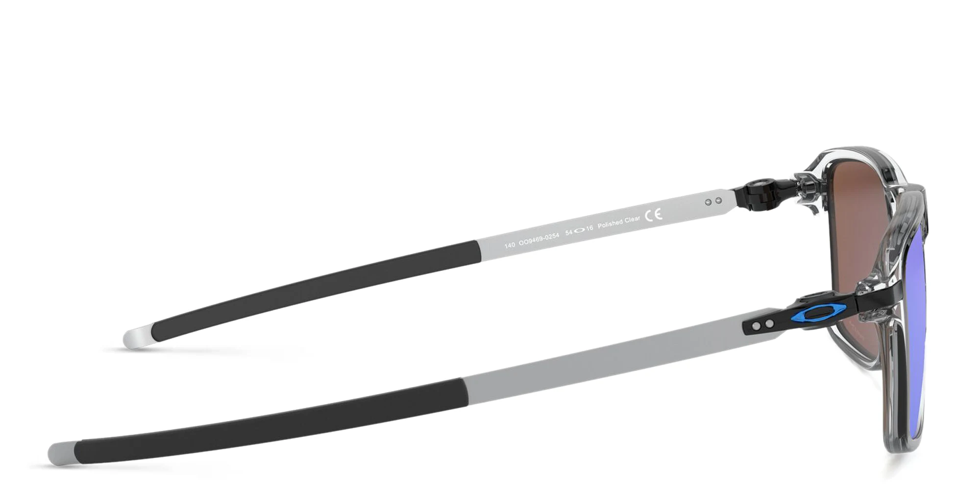 Shop Oakley WHEEL HOUSE Square Sunglasses in Clear online.