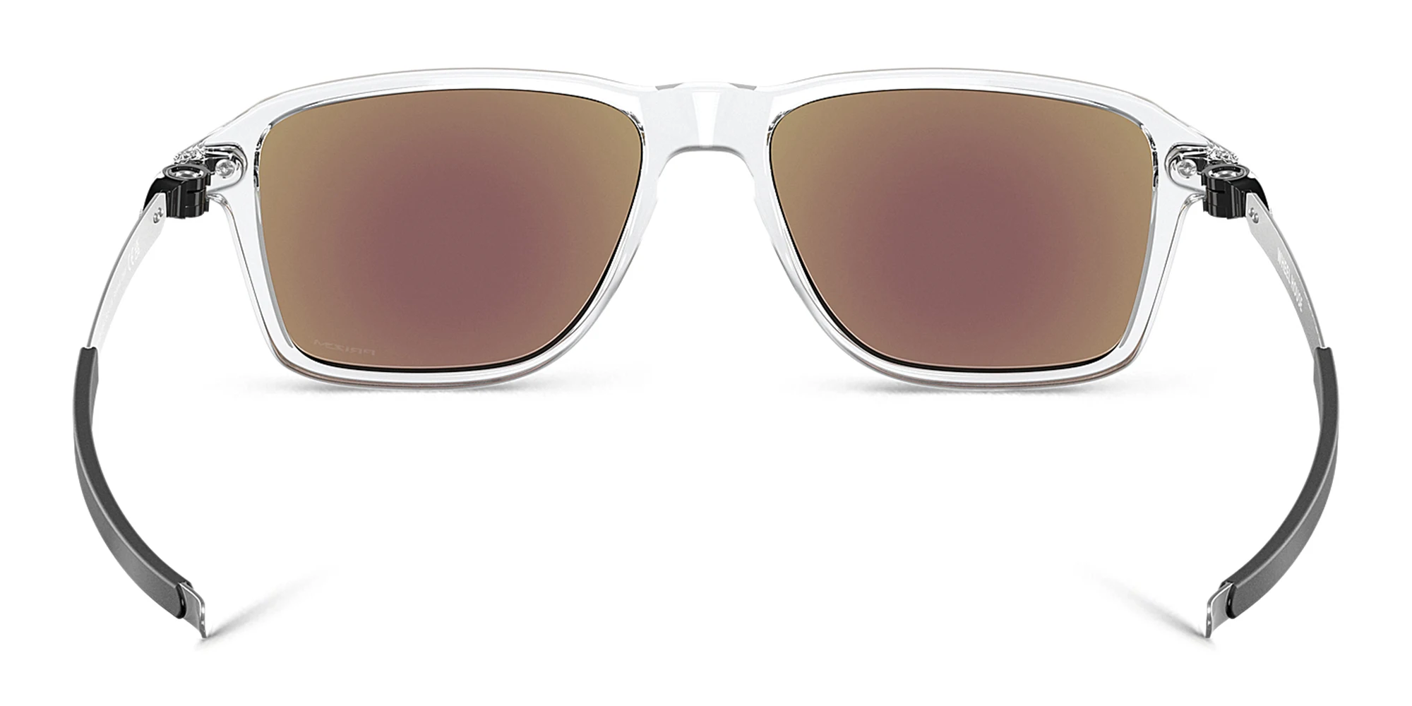 Shop Oakley WHEEL HOUSE Square Sunglasses in Clear online.