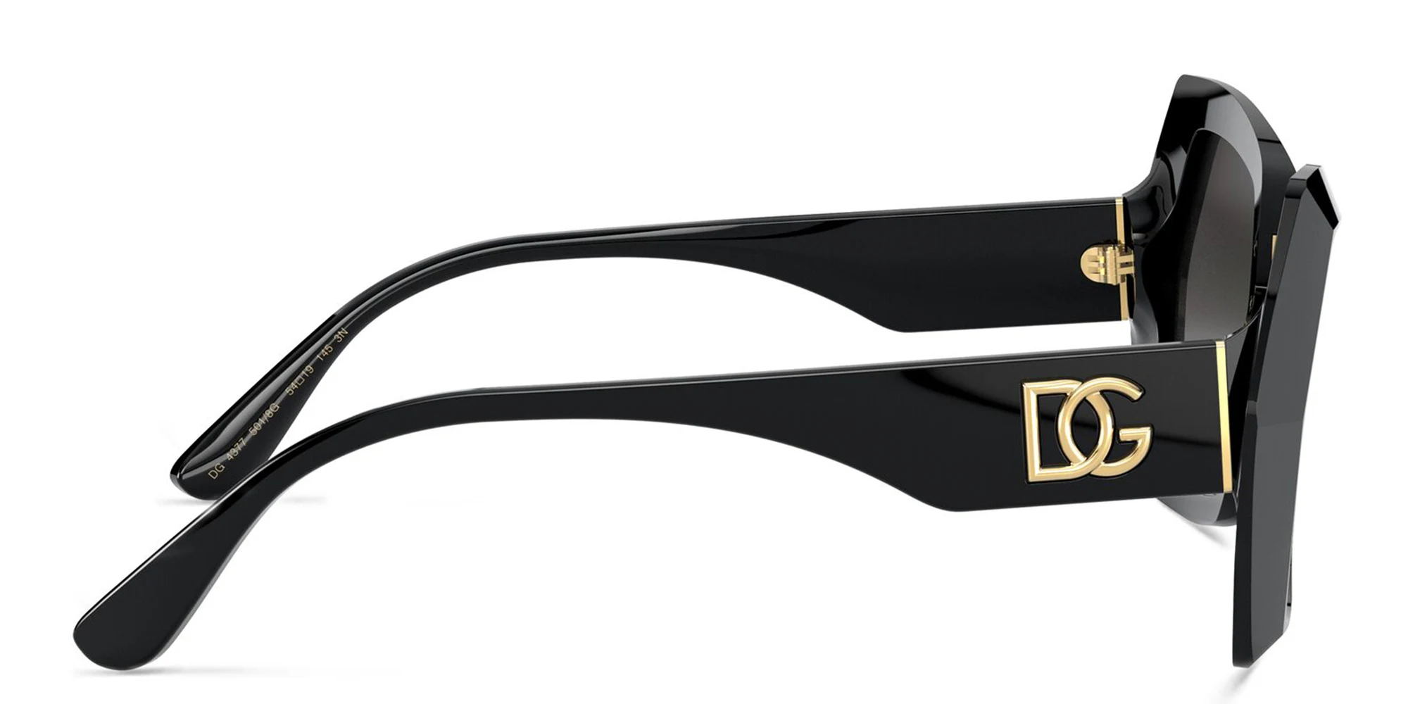 Shop Dolce & Gabbana Butterfly Sunglasses in Black online.