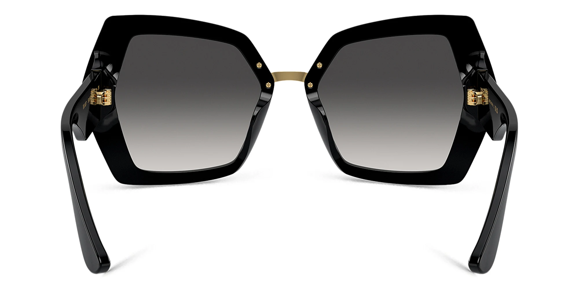 Shop Dolce & Gabbana Butterfly Sunglasses in Black online.