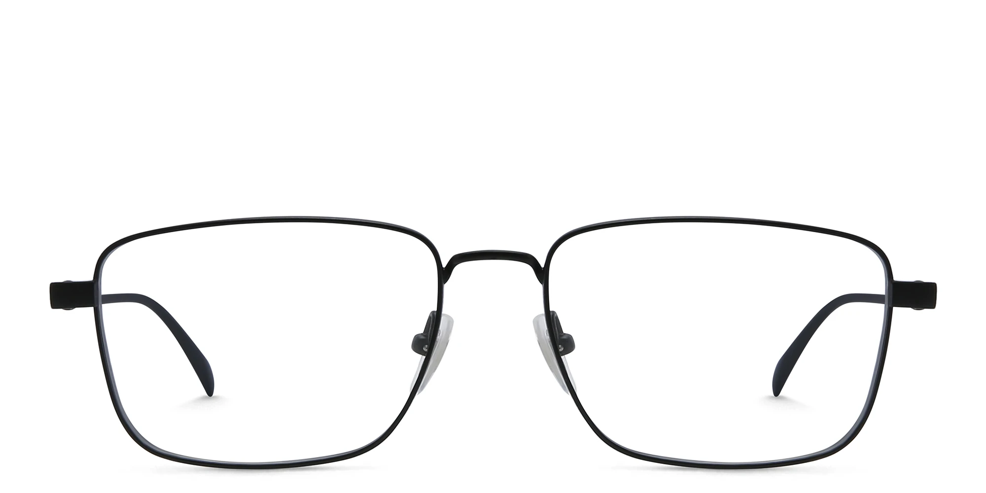 Shop EYE'M Rectangle Eyeglasses in Black online.