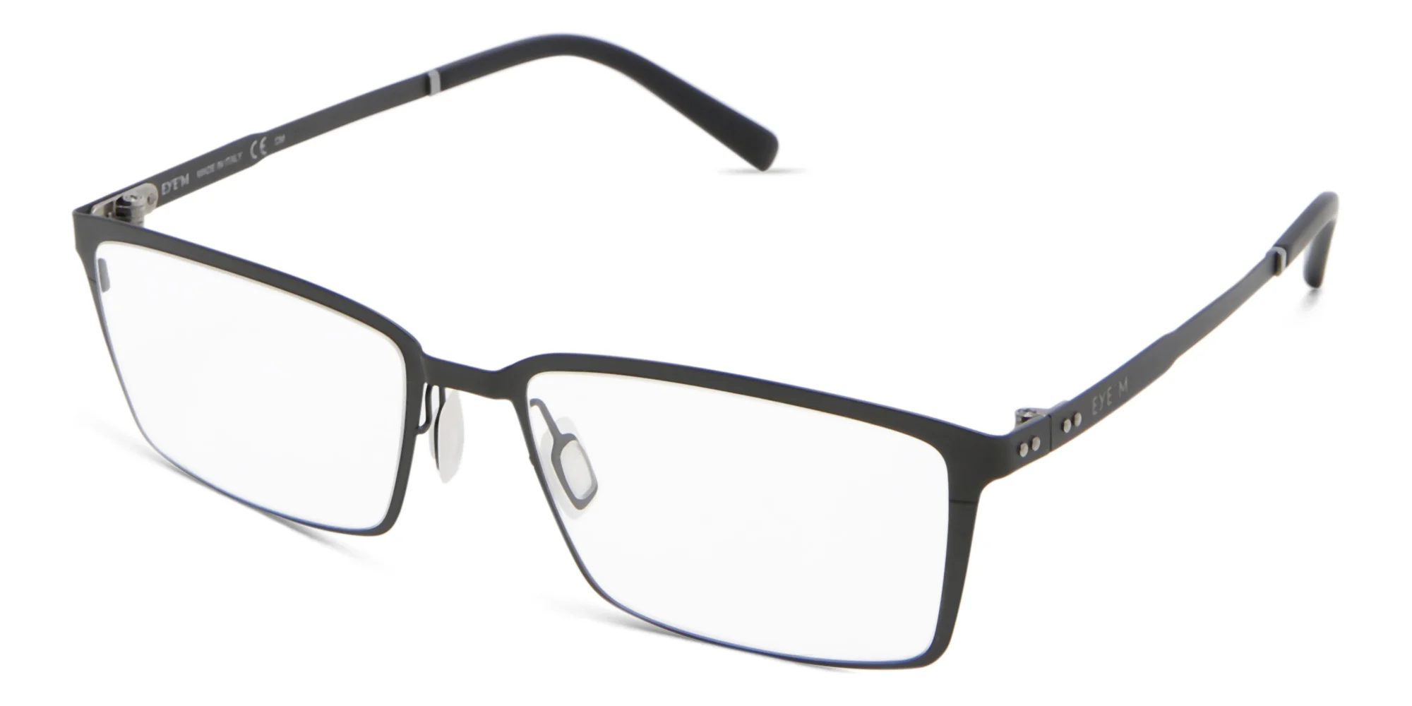 تسوق نظارة طبية مستطيلة EYE'M بلون Gunmetal أونلاين.