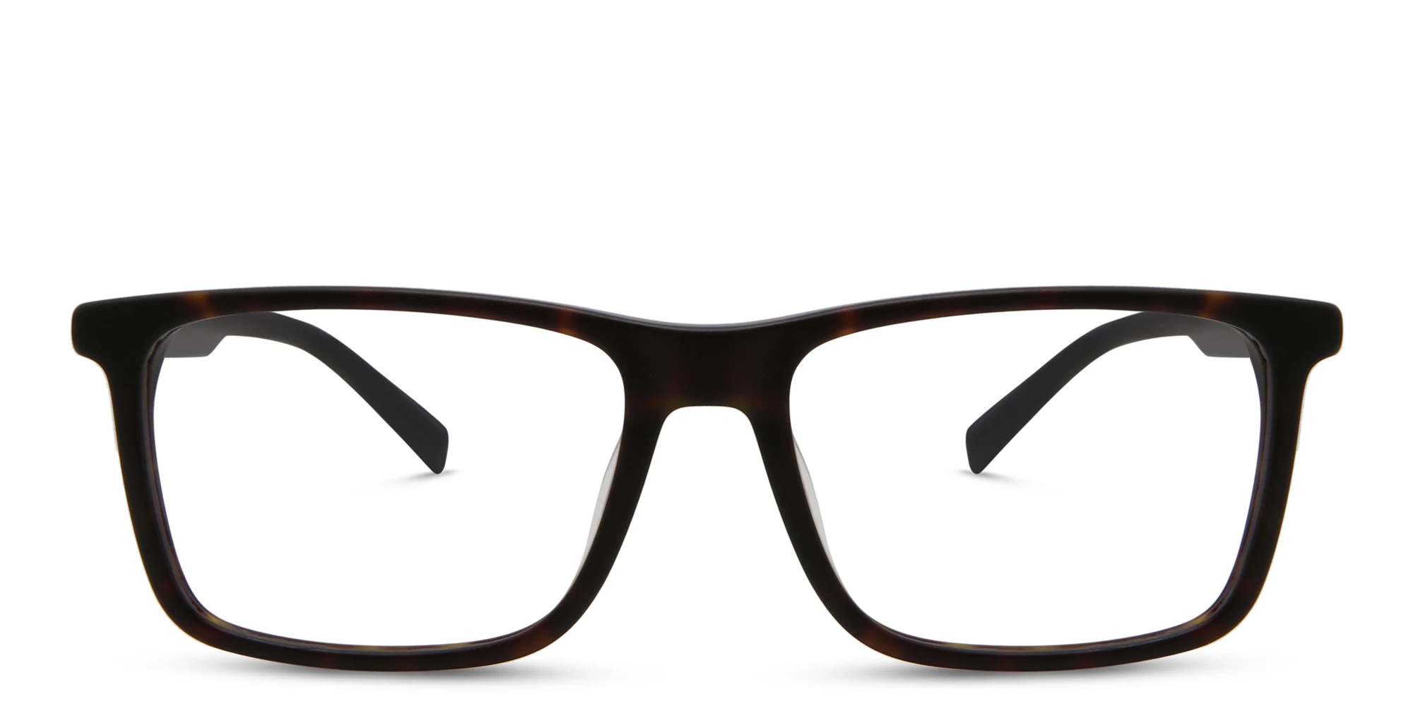 Shop EYE'M Rectangle Eyeglasses in Dark Havana online.