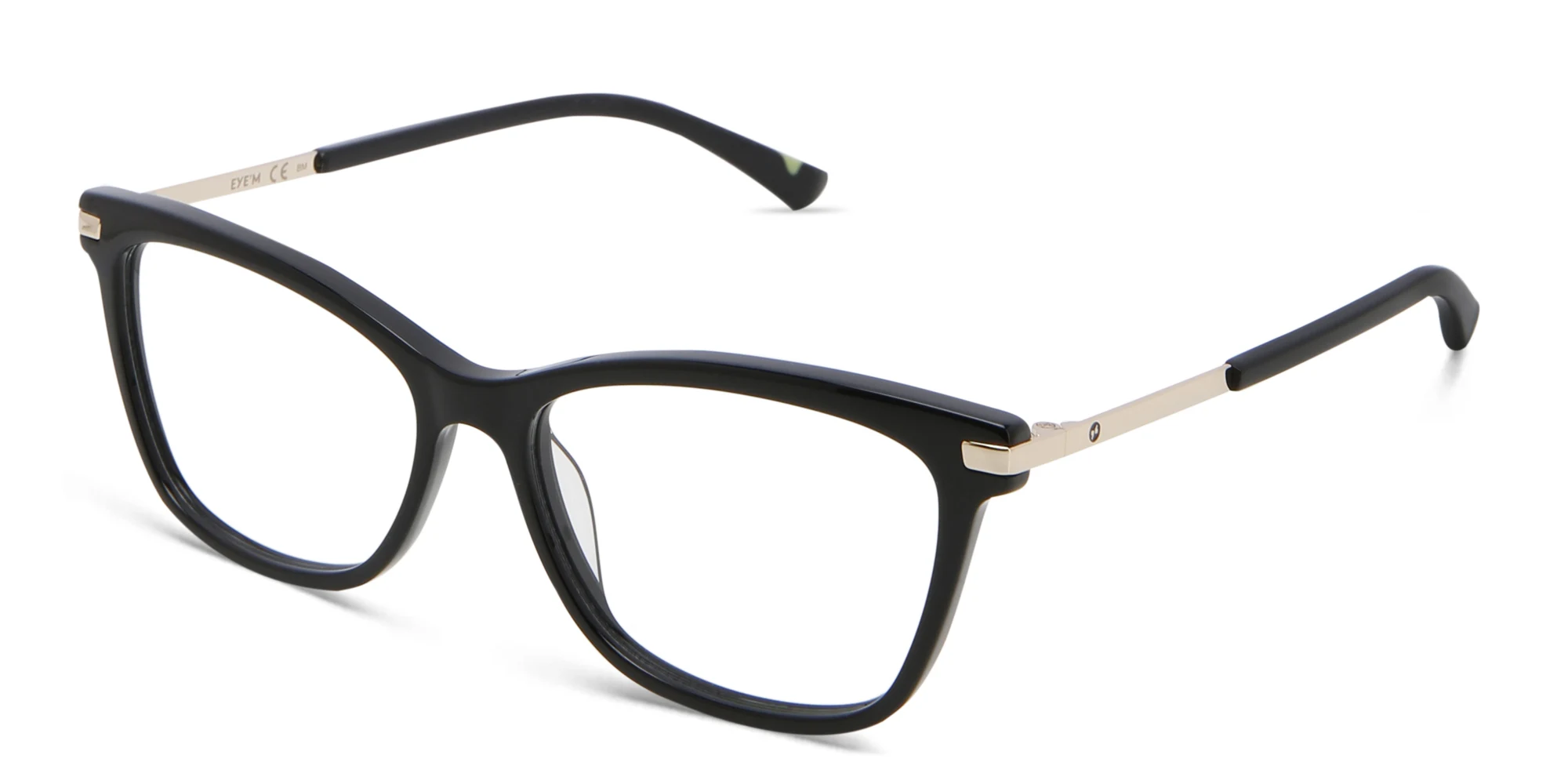 Shop EYE'M Cat Eye Eyeglasses in Black online.