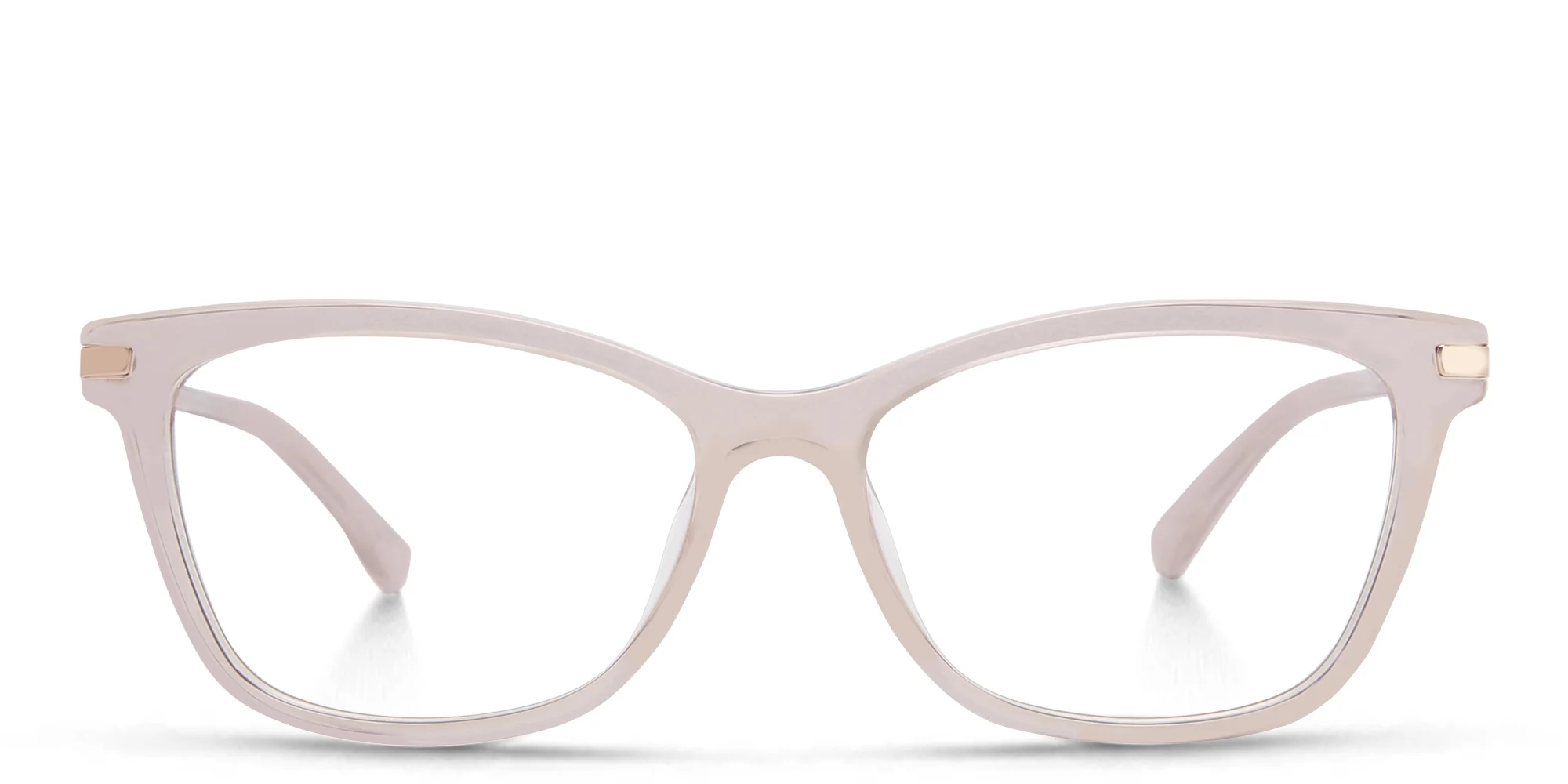Shop EYE'M Cat Eye Eyeglasses in Nude online.