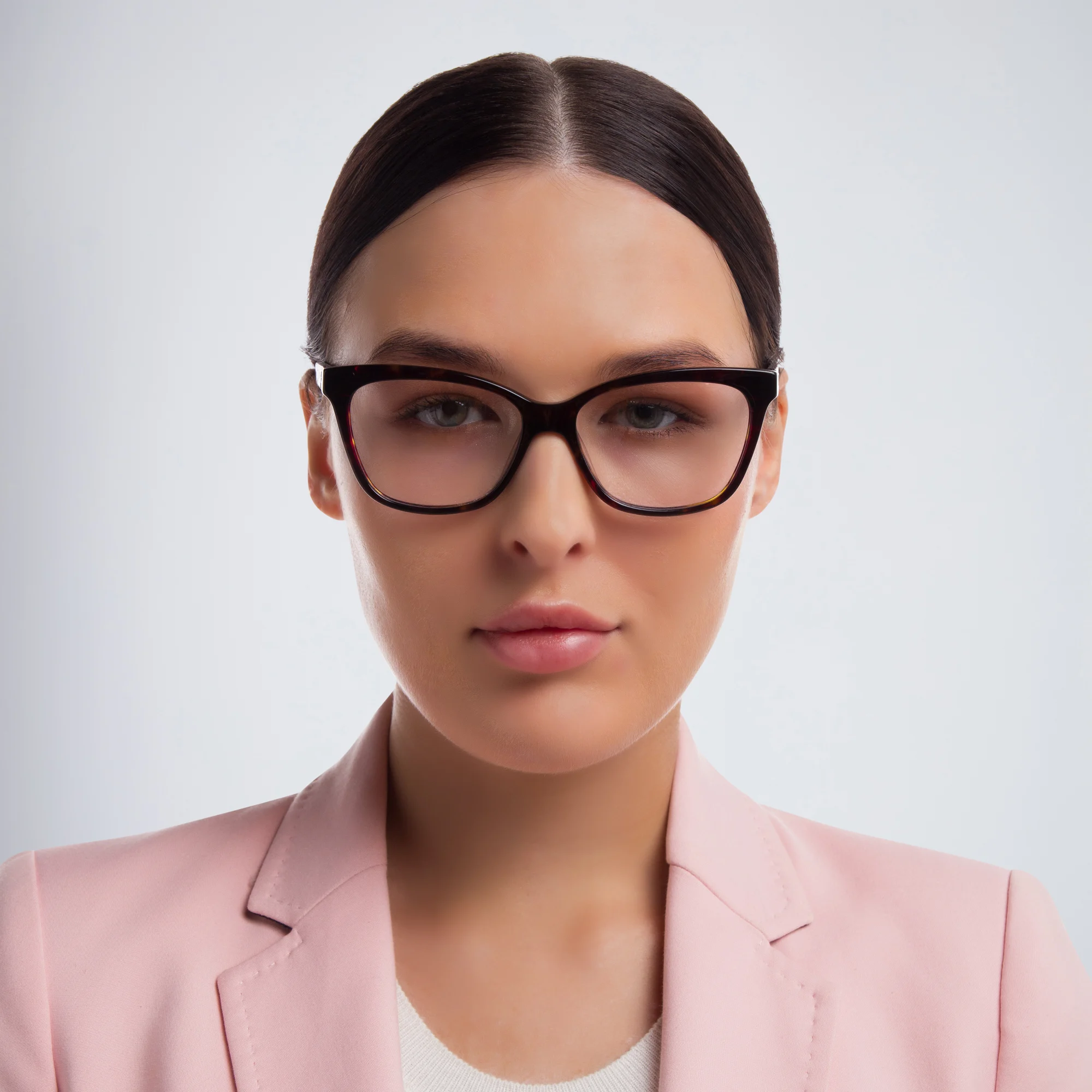 Shop EYE'M Cat Eye Eyeglasses in Dark Havana online.