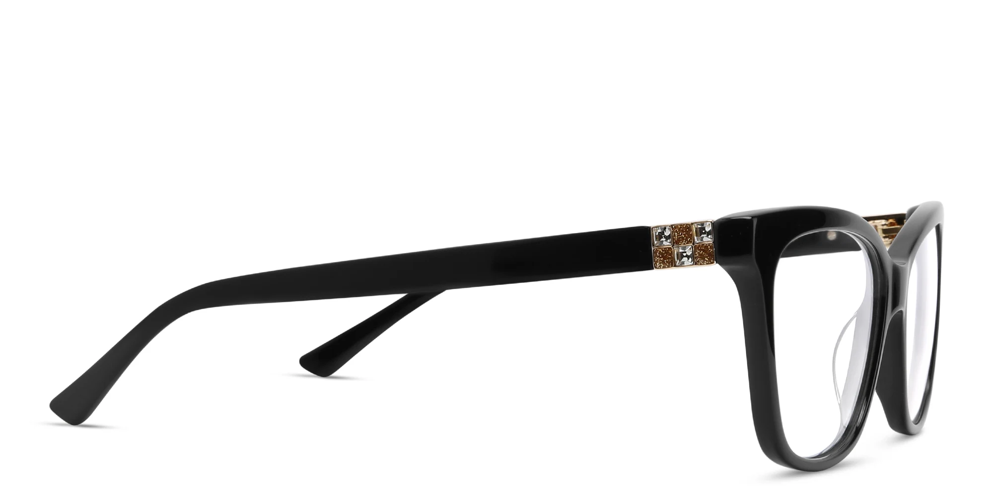 Shop EYE'M Cat Eye Eyeglasses in Matte Black online.