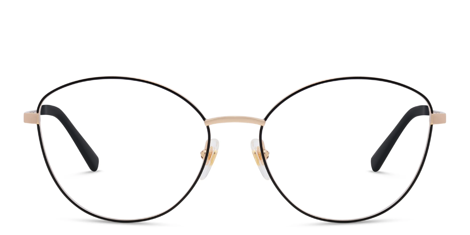 Shop EYE'M Wide Cat Eye Eyeglasses in Black online.