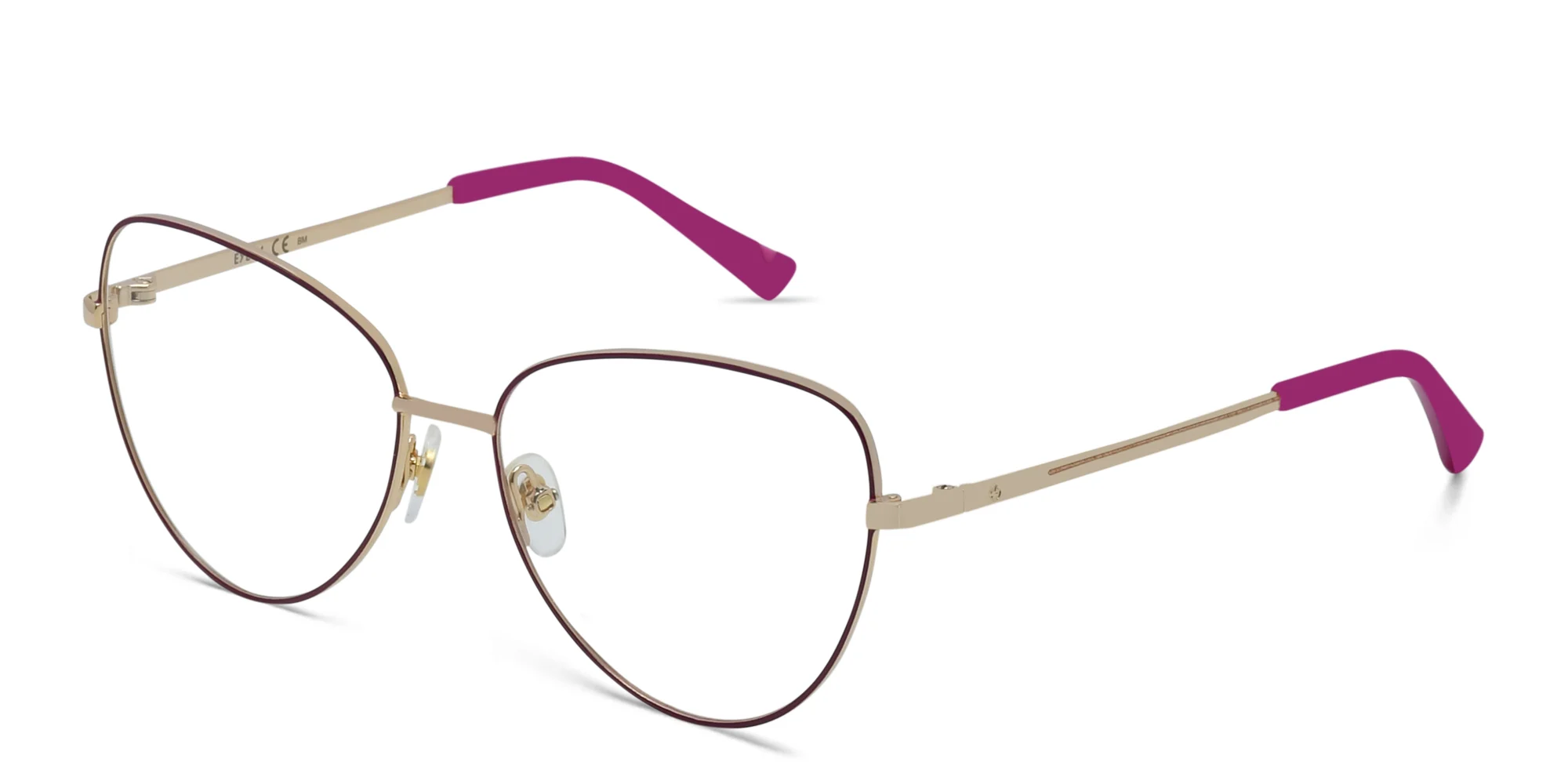 Shop EYE'M Cat Eye Eyeglasses in Purple online.