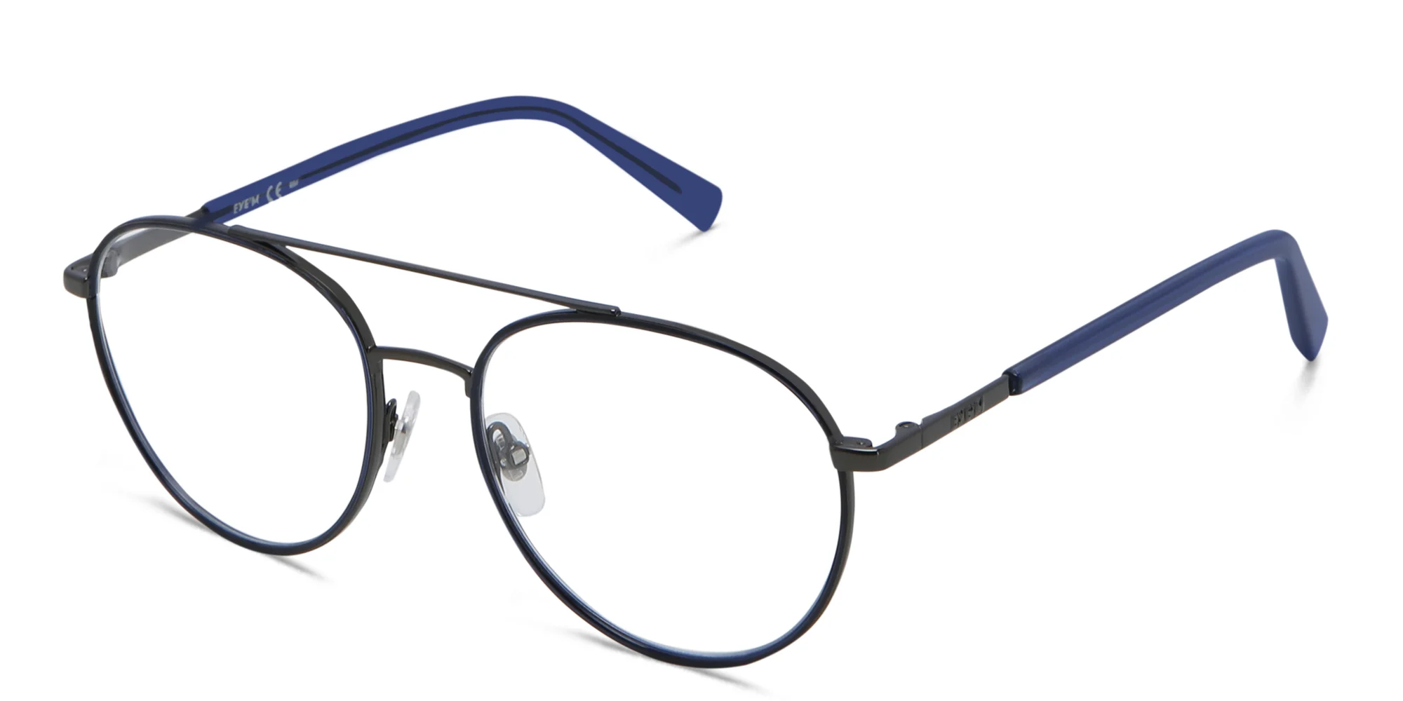 Shop EYE'M Round Eyeglasses in Gunmetal online.