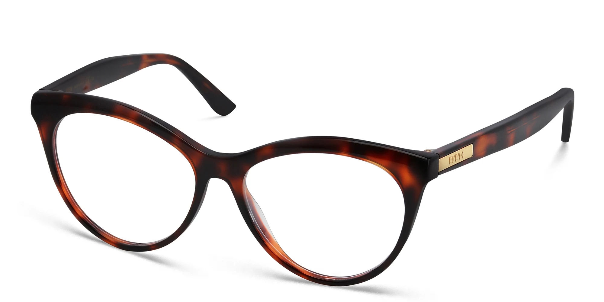 Shop EYE'M Cat Eye Eyeglasses in Havana online.