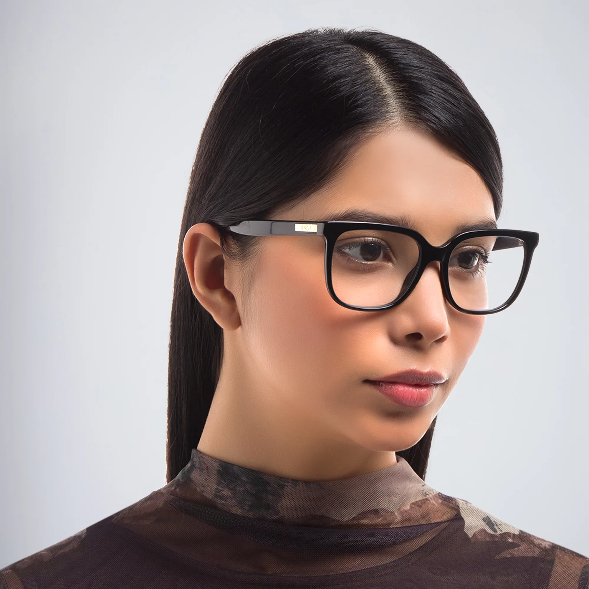 تسوق نظارة طبية مربعة EYE'M بلون Black أونلاين.