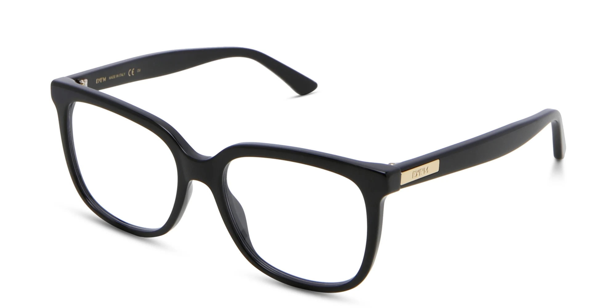 تسوق نظارة طبية مربعة EYE'M بلون Black أونلاين.