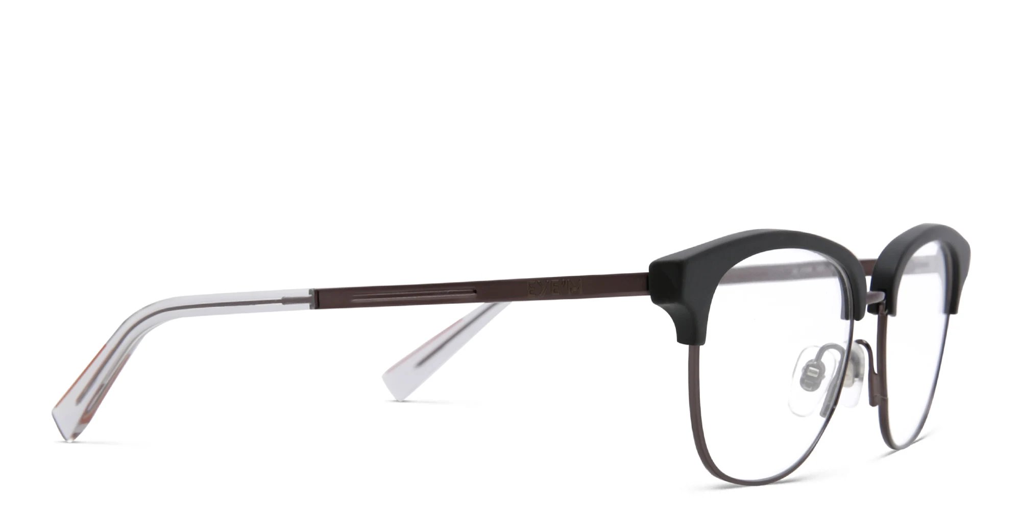 Shop EYE'M Square Eyeglasses in Gunmetal online.