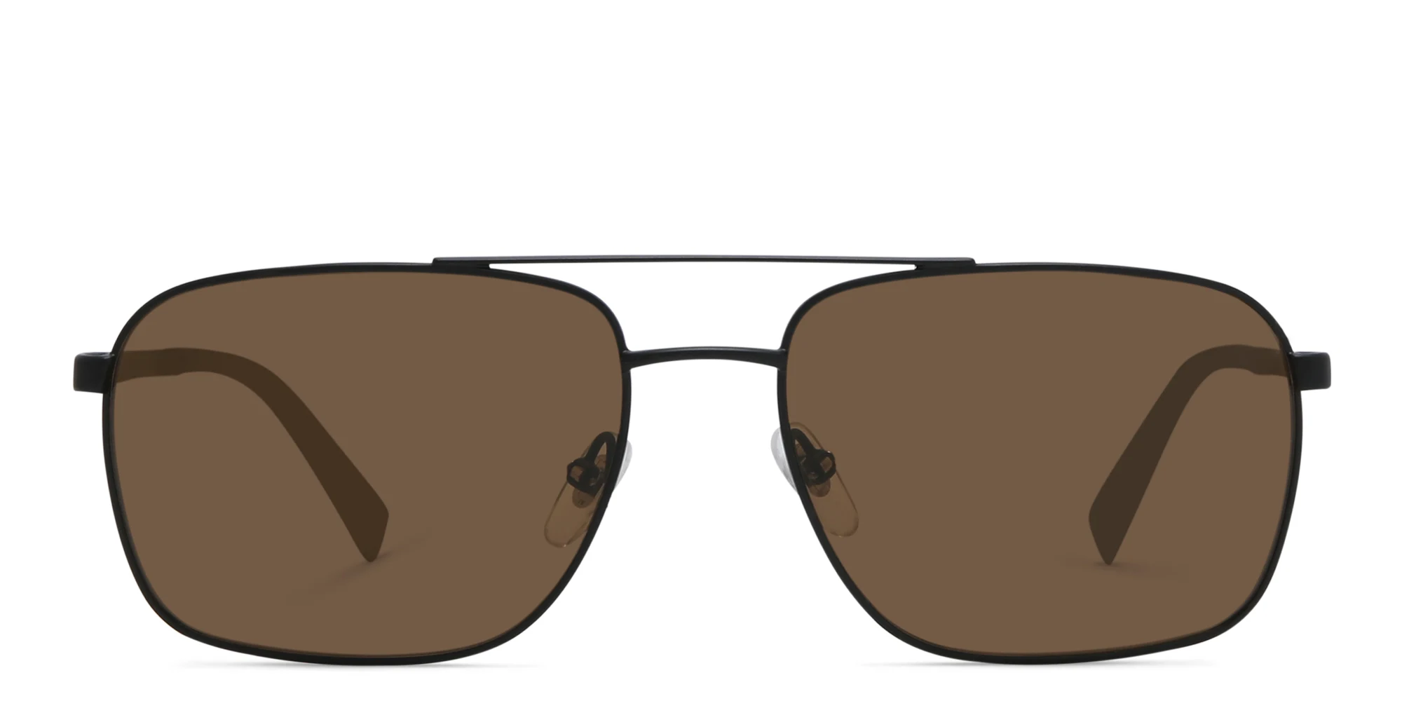 Shop EYE'M Square Sunglasses in Black online.