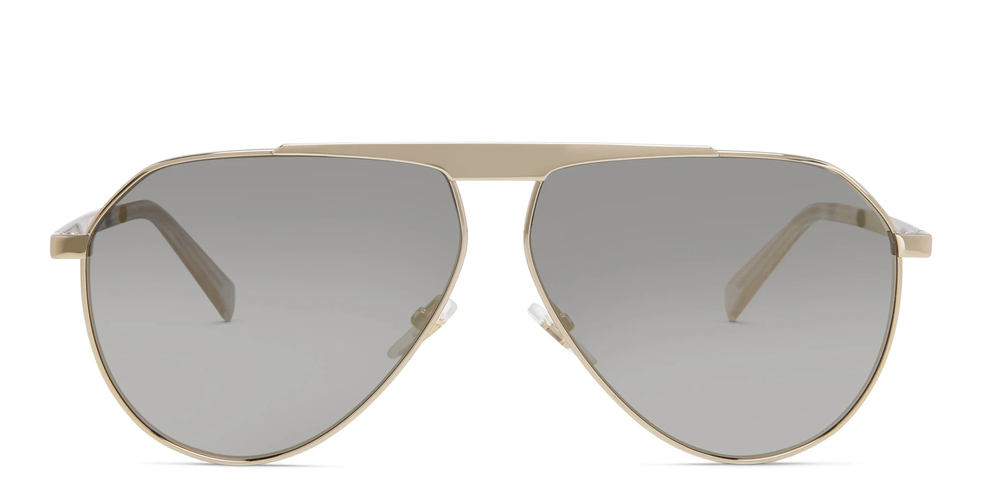Shop EYE'M Aviator Sunglasses in Gold online.