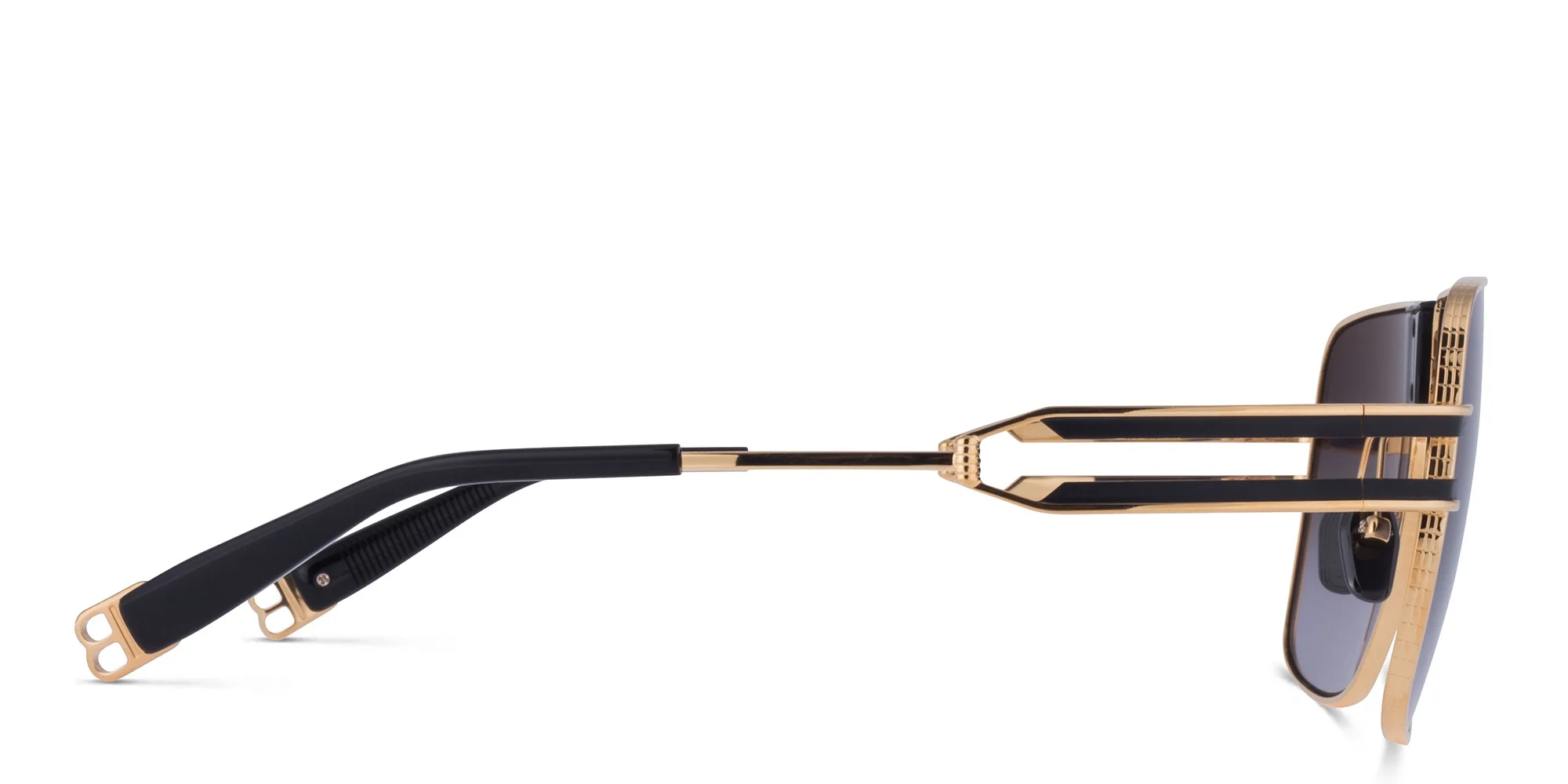 Shop BALMAIN 1914 Unisex Aviator Sunglasses in Gold online.